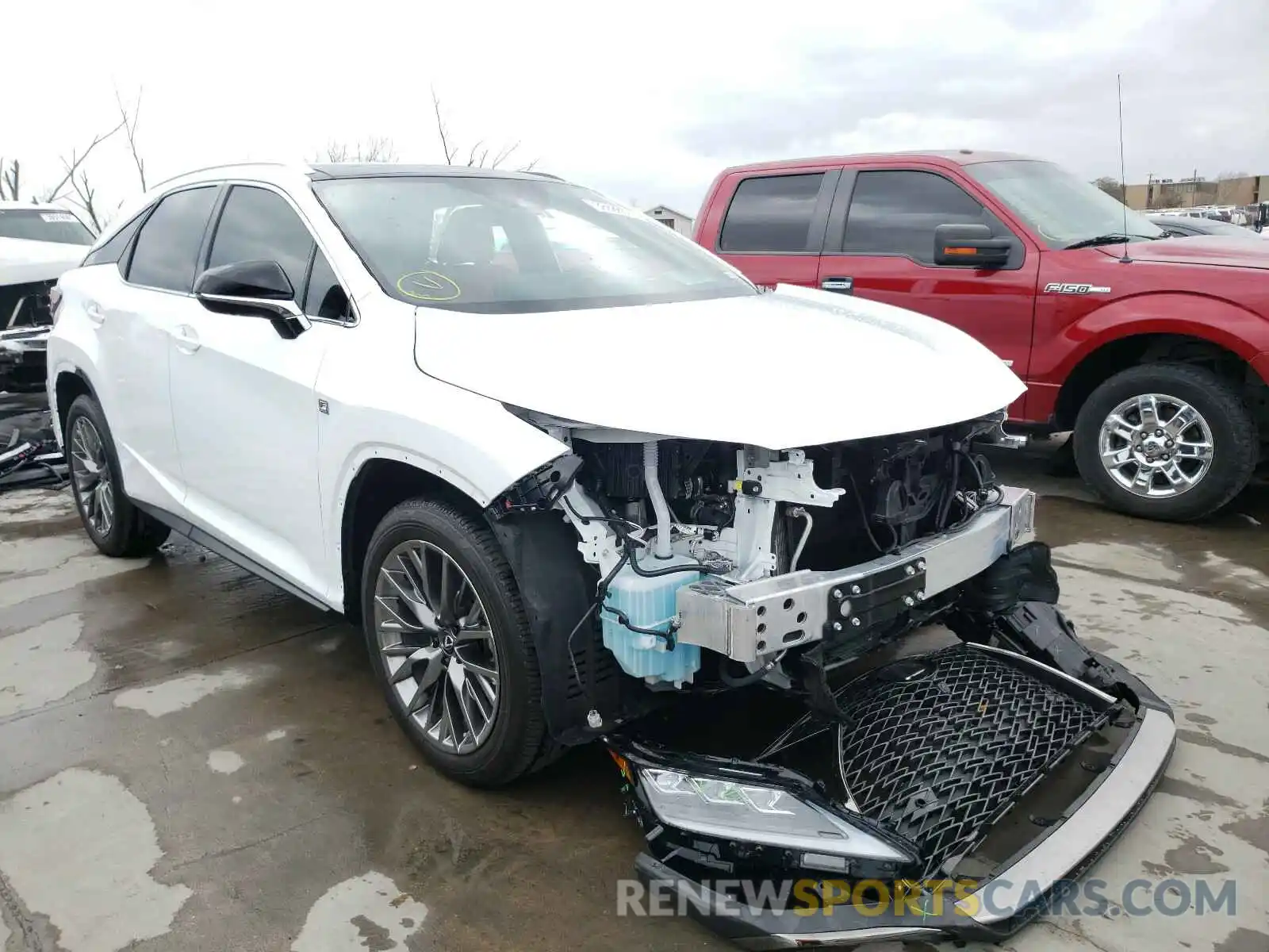 1 Фотография поврежденного автомобиля 2T2YZMDAXLC257336 LEXUS RX350 2020