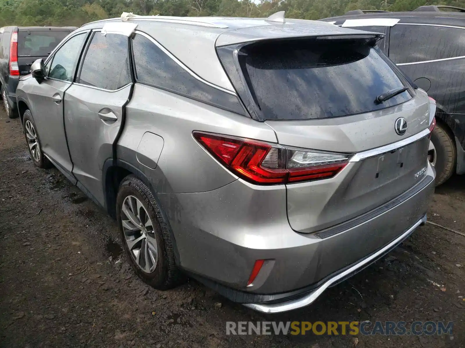 3 Фотография поврежденного автомобиля JTJAZKFA1L2022570 LEXUS RX350 2020