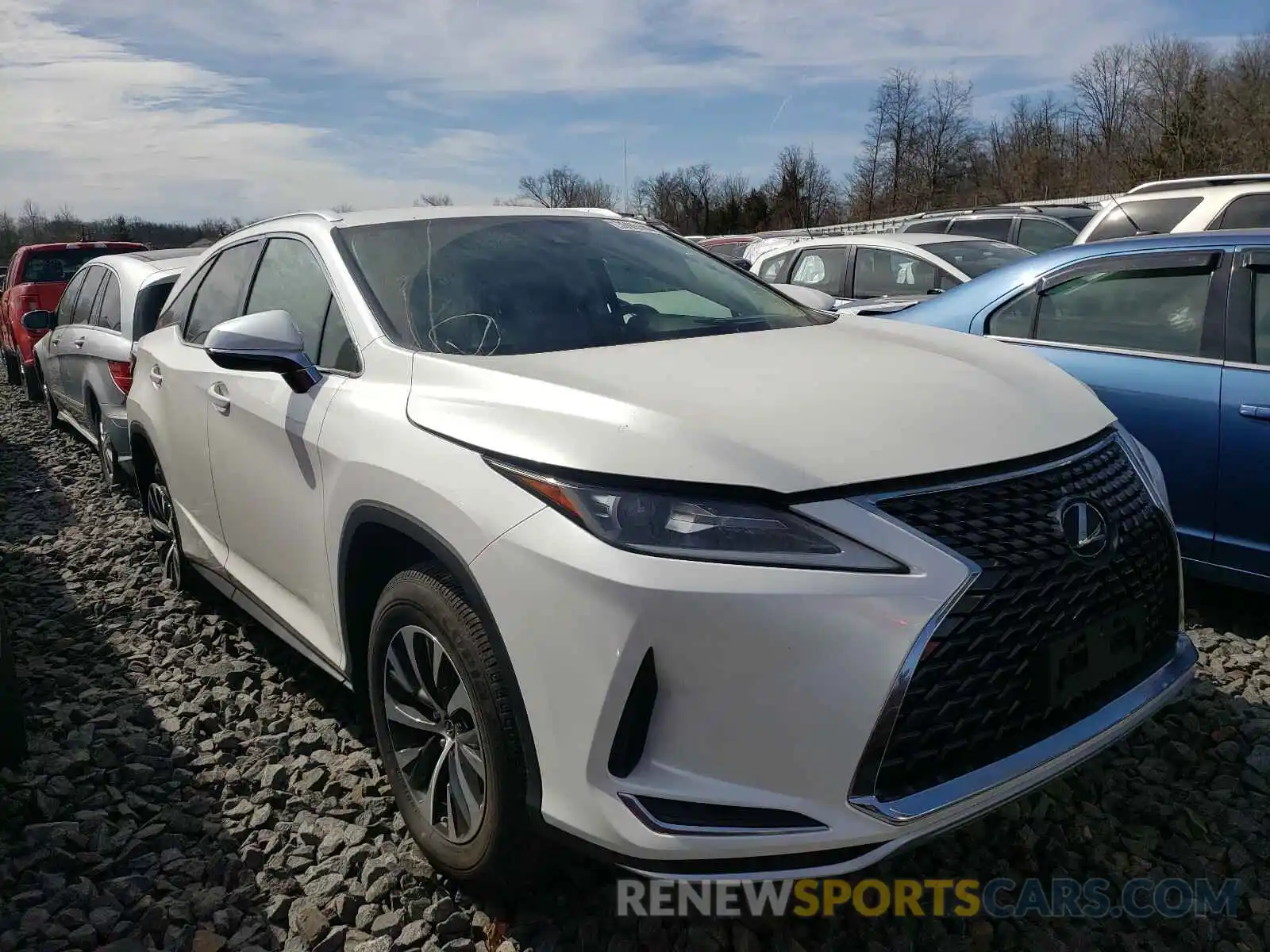 1 Photograph of a damaged car JTJAZKFA5L2026279 LEXUS RX350 2020