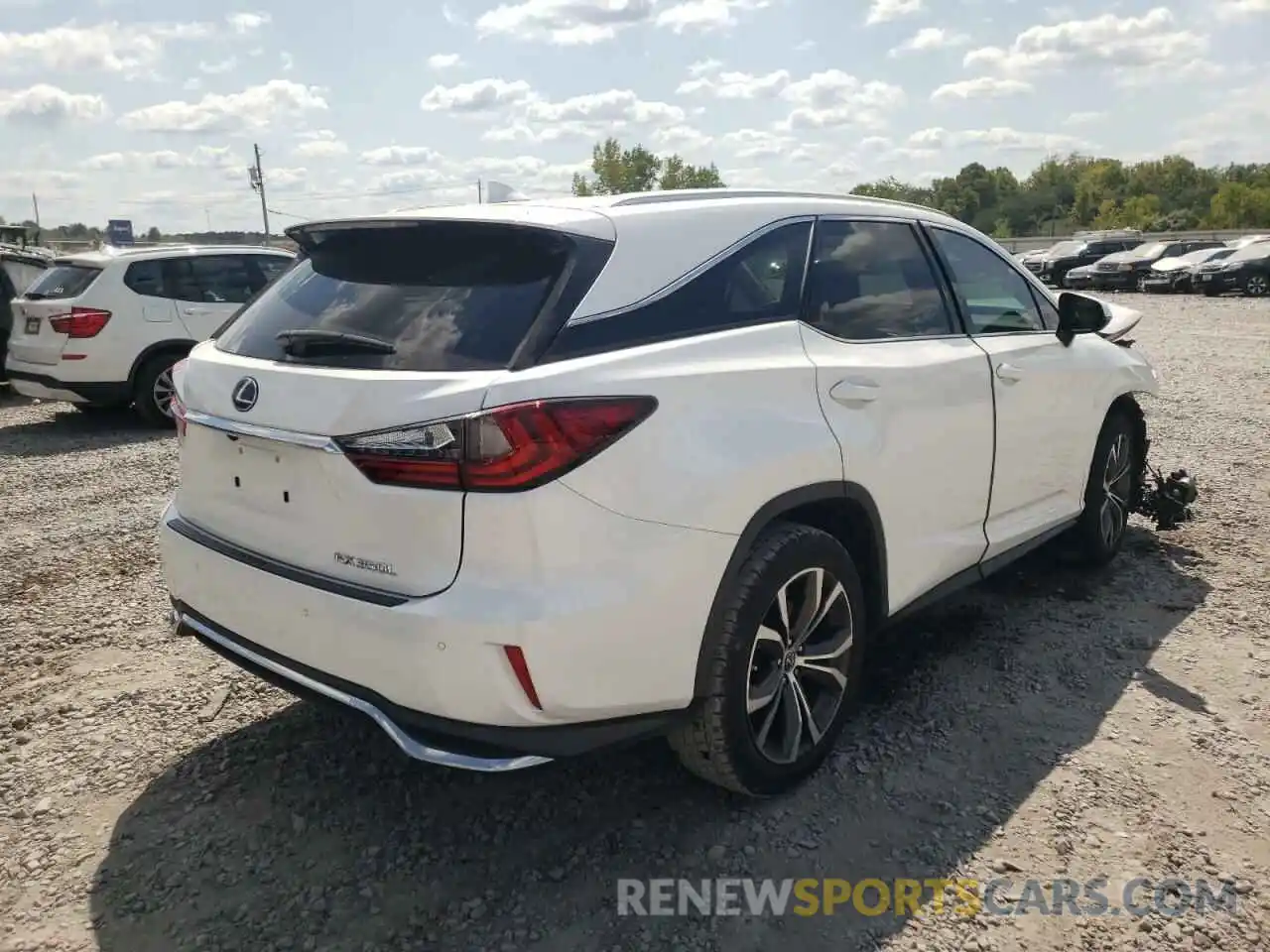 4 Фотография поврежденного автомобиля JTJHZKEA0L2014881 LEXUS RX350 2020