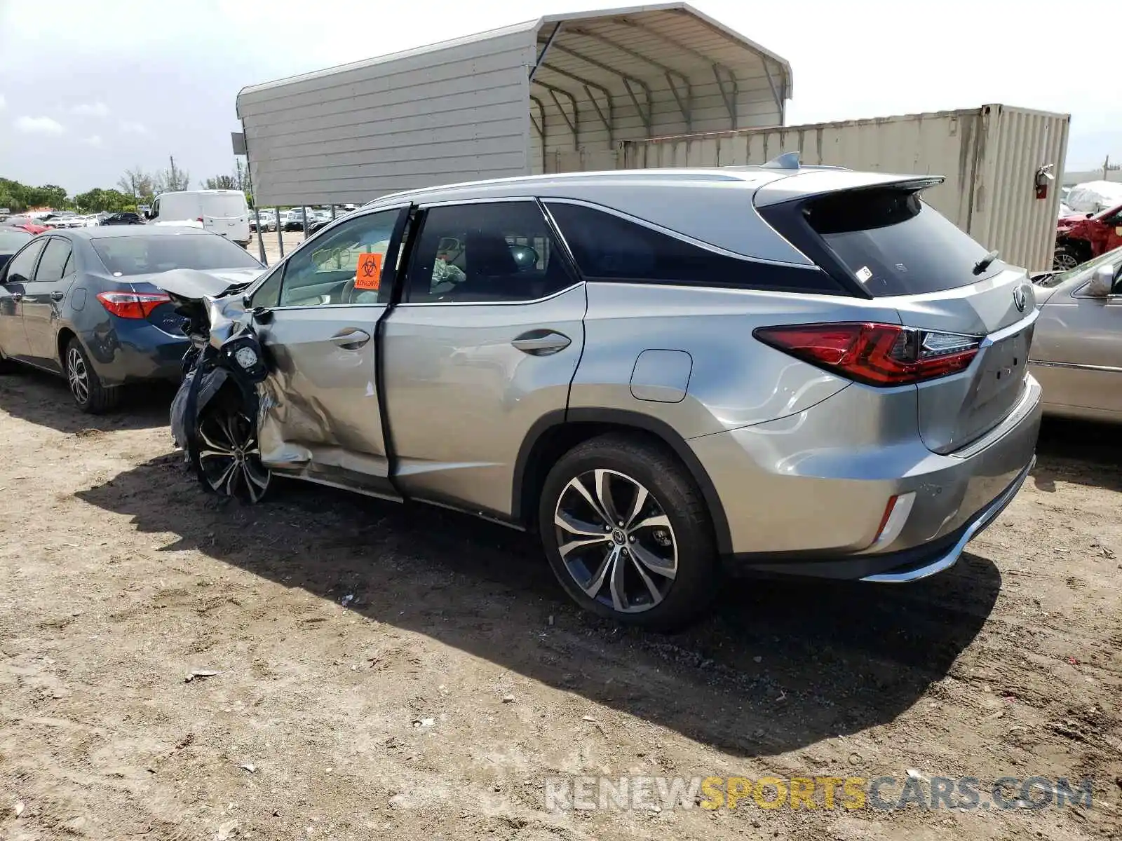 3 Фотография поврежденного автомобиля JTJHZKEA0L2015805 LEXUS RX350 2020