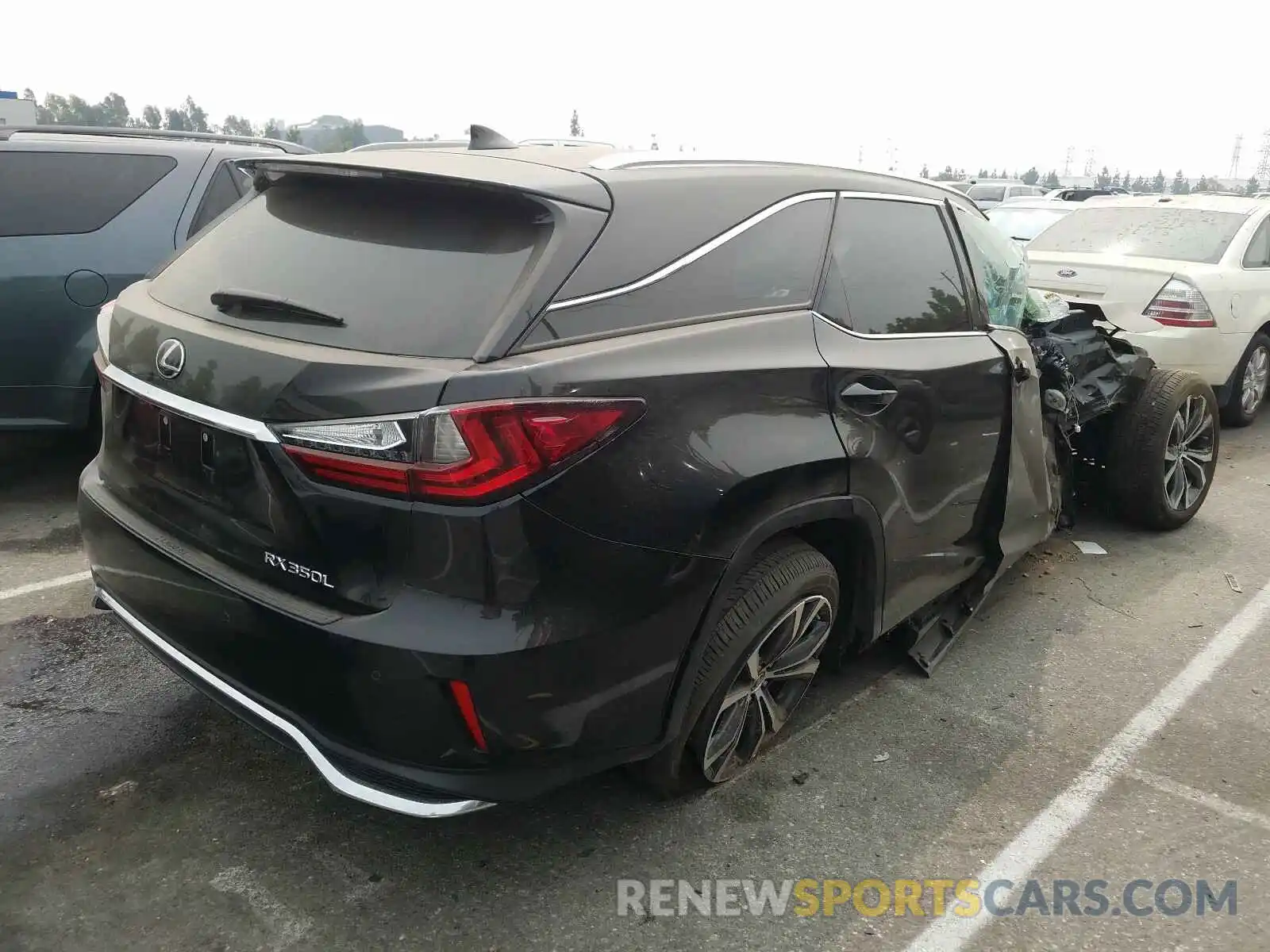 4 Photograph of a damaged car JTJHZKEA2L2014350 LEXUS RX350 2020