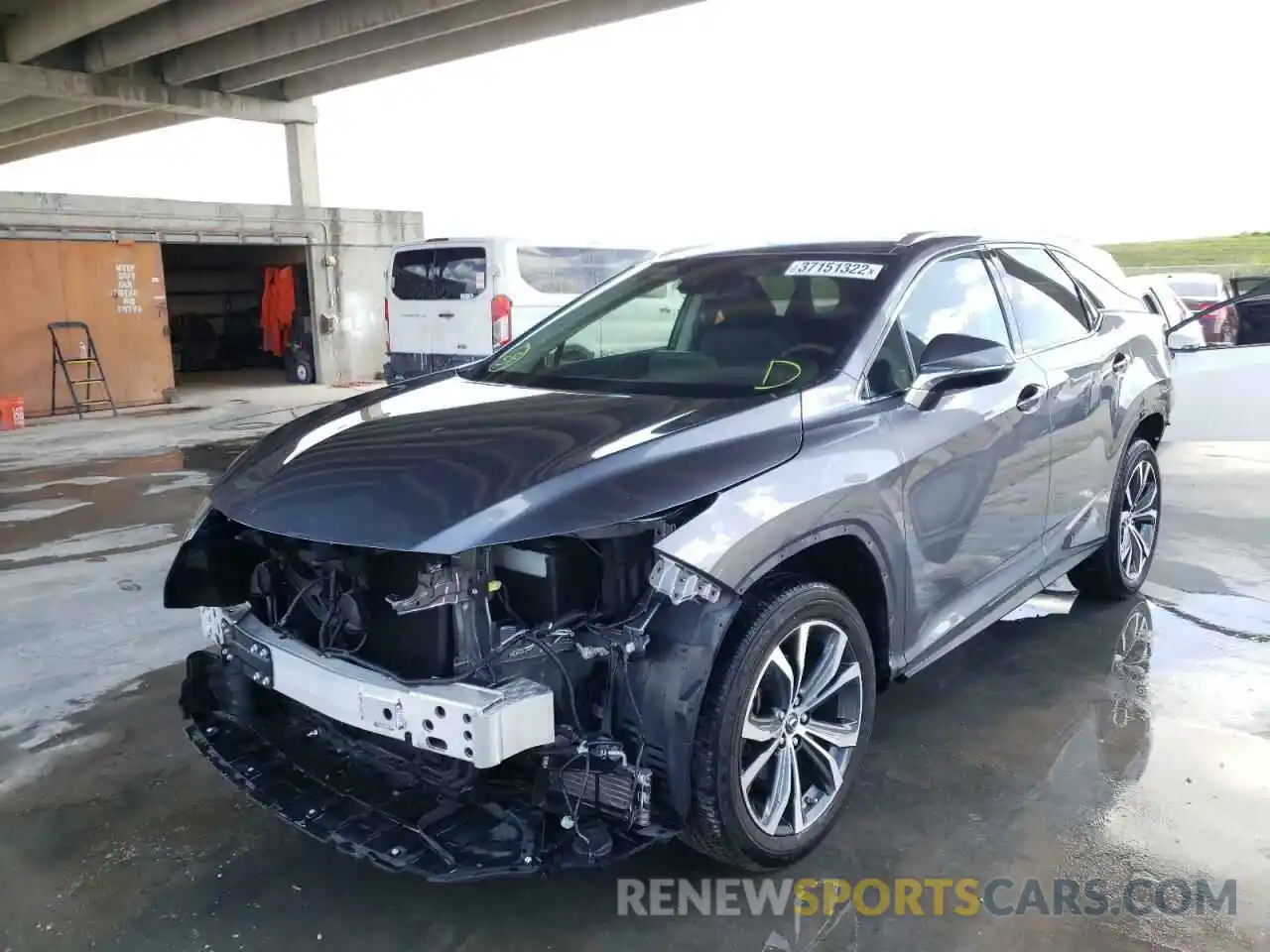 2 Photograph of a damaged car JTJHZKEA2L2018155 LEXUS RX350 2020