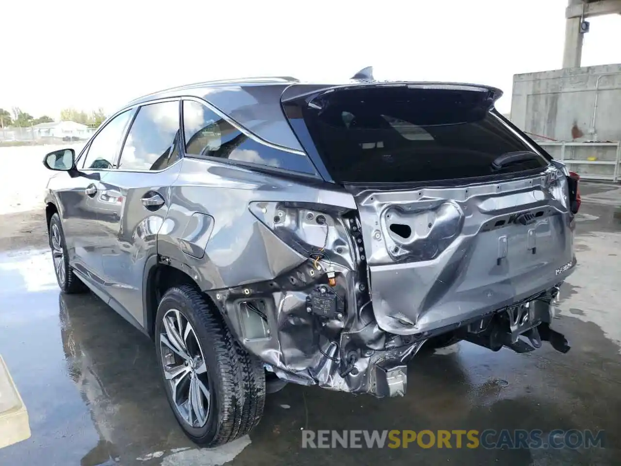 3 Photograph of a damaged car JTJHZKEA2L2018155 LEXUS RX350 2020