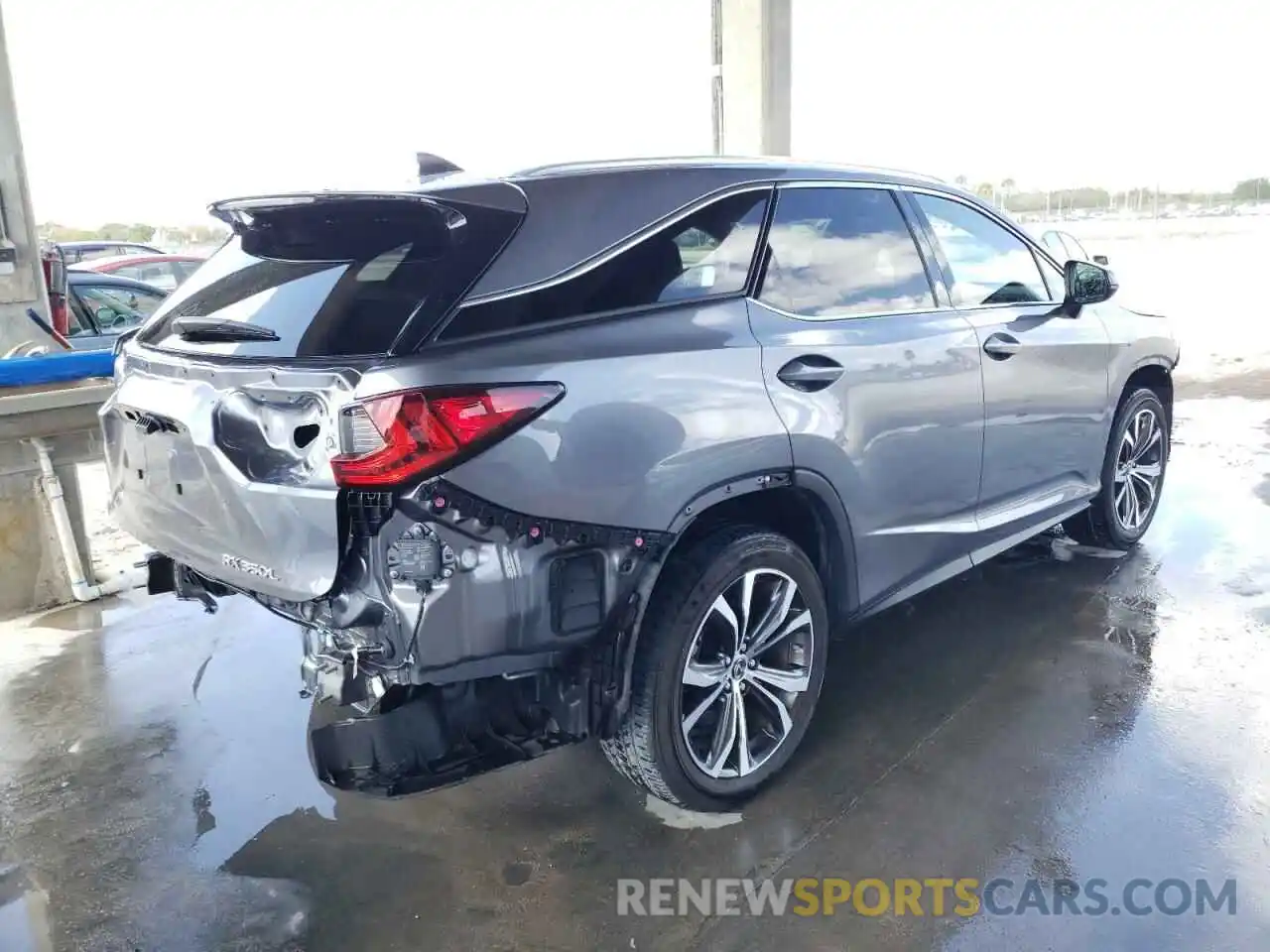 4 Фотография поврежденного автомобиля JTJHZKEA2L2018155 LEXUS RX350 2020