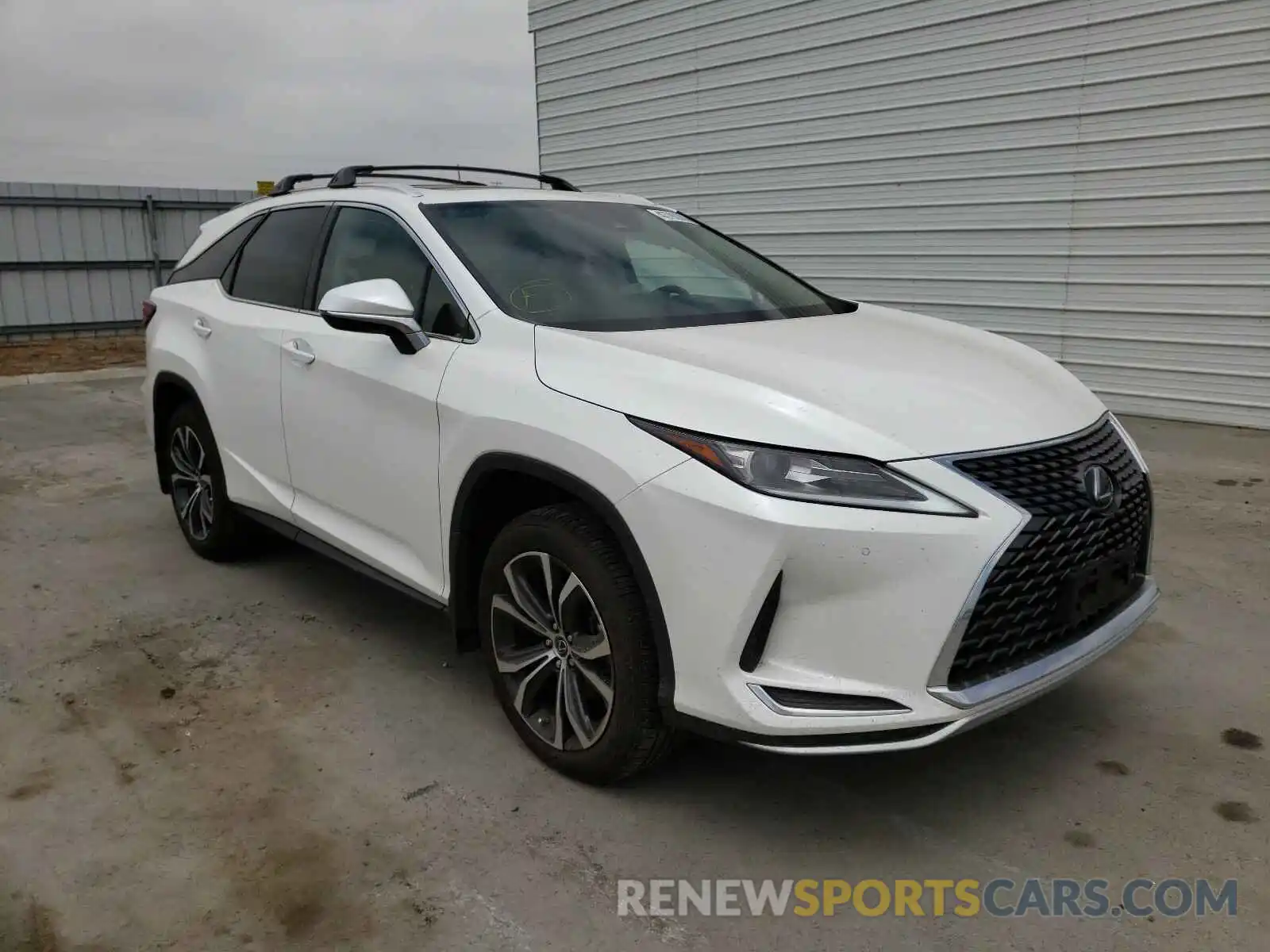 1 Фотография поврежденного автомобиля JTJHZKEA4L2014348 LEXUS RX350 2020