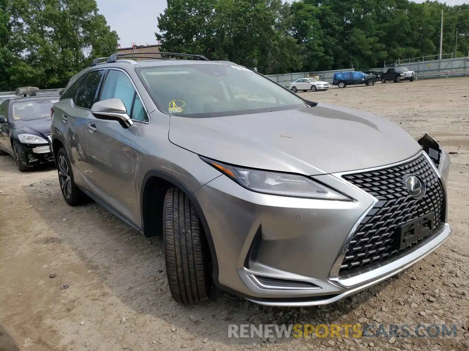 1 Photograph of a damaged car JTJHZKFA1L2023703 LEXUS RX350 2020