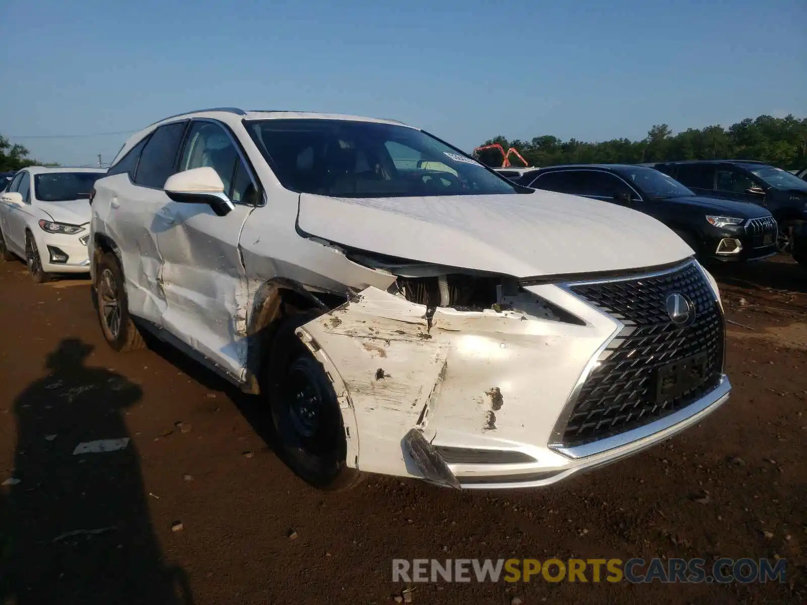 1 Photograph of a damaged car JTJHZKFA1L2026083 LEXUS RX350 2020