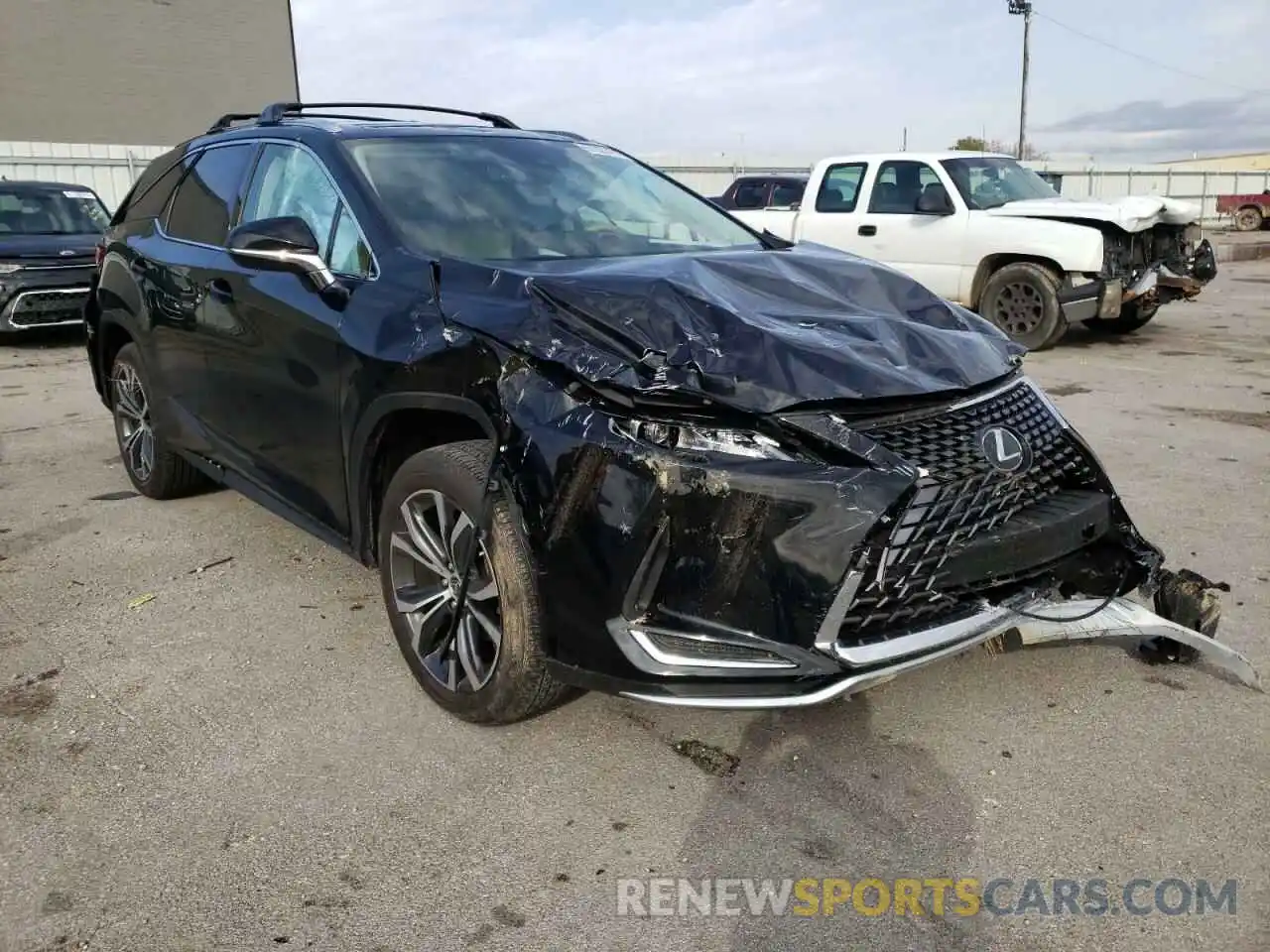 1 Photograph of a damaged car JTJHZKFA1L2026973 LEXUS RX350 2020