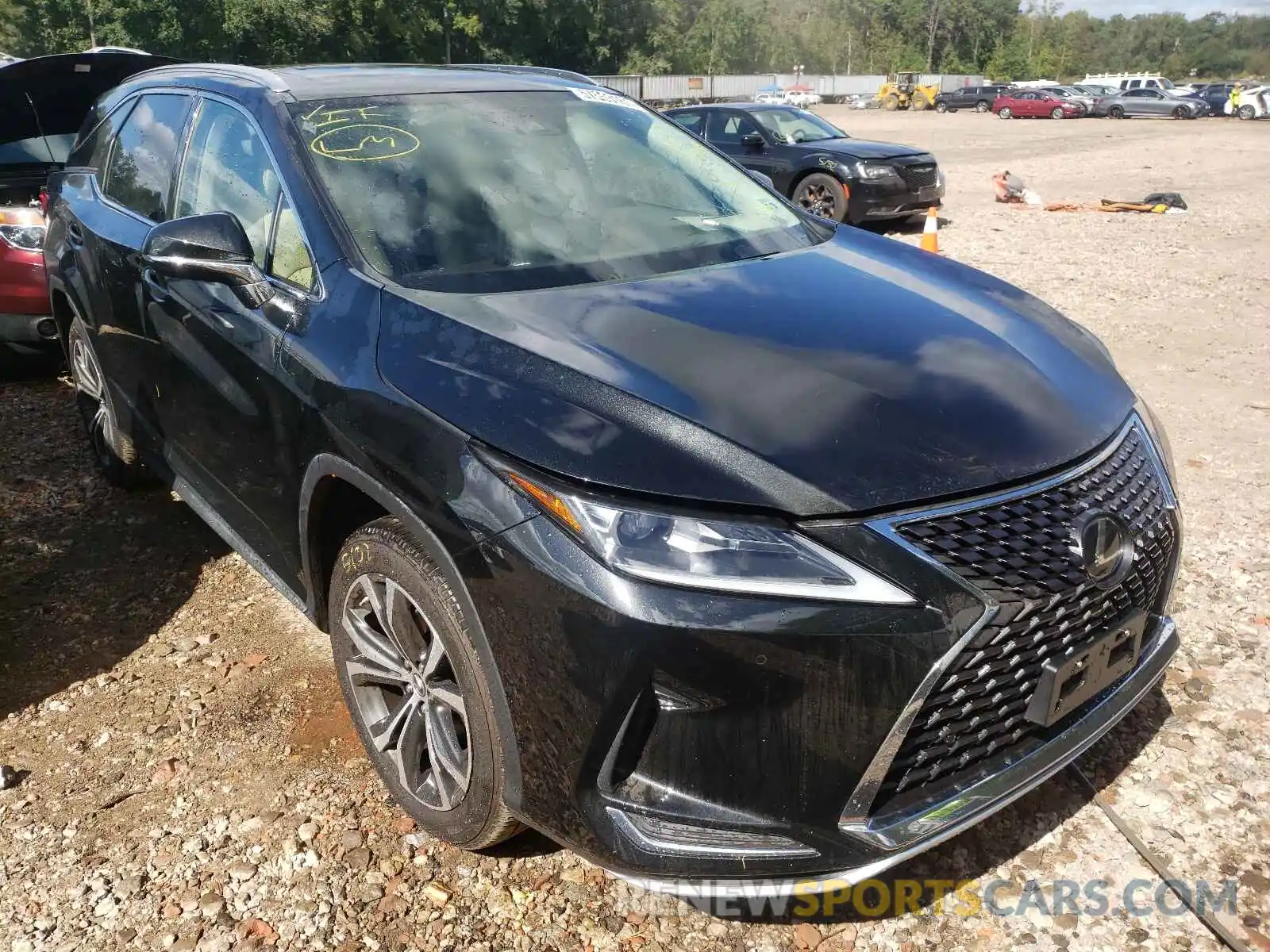 1 Фотография поврежденного автомобиля JTJHZKFA2L2024441 LEXUS RX350 2020