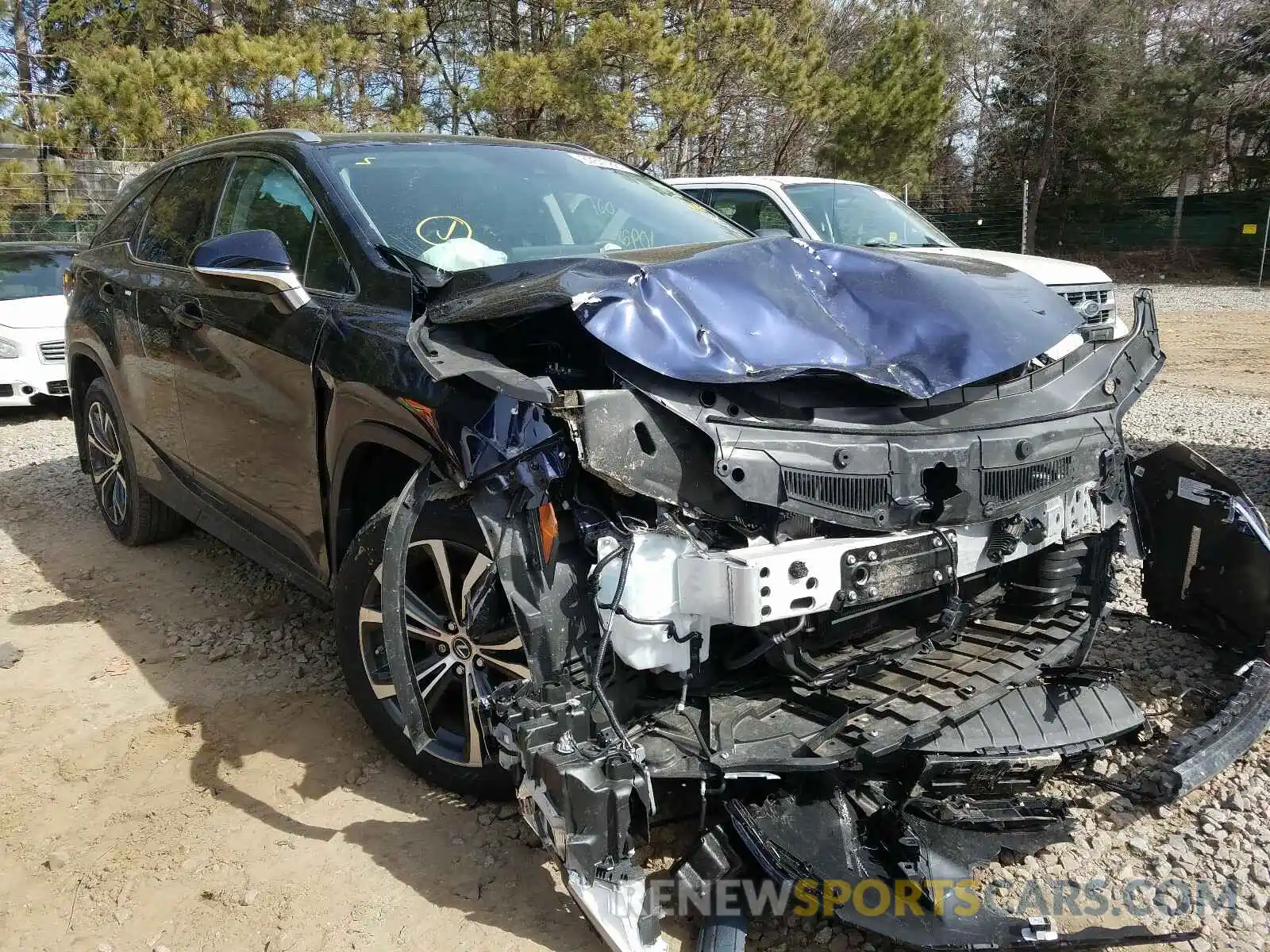 1 Photograph of a damaged car JTJHZKFA2L2025900 LEXUS RX350 2020