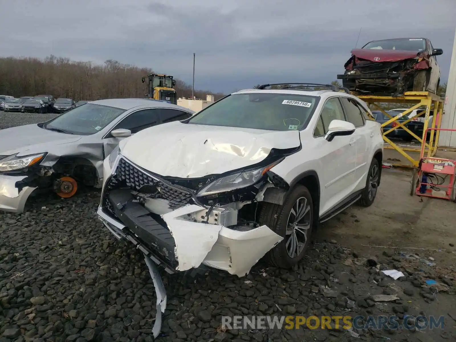 9 Фотография поврежденного автомобиля JTJHZKFA4L2023744 LEXUS RX350 2020