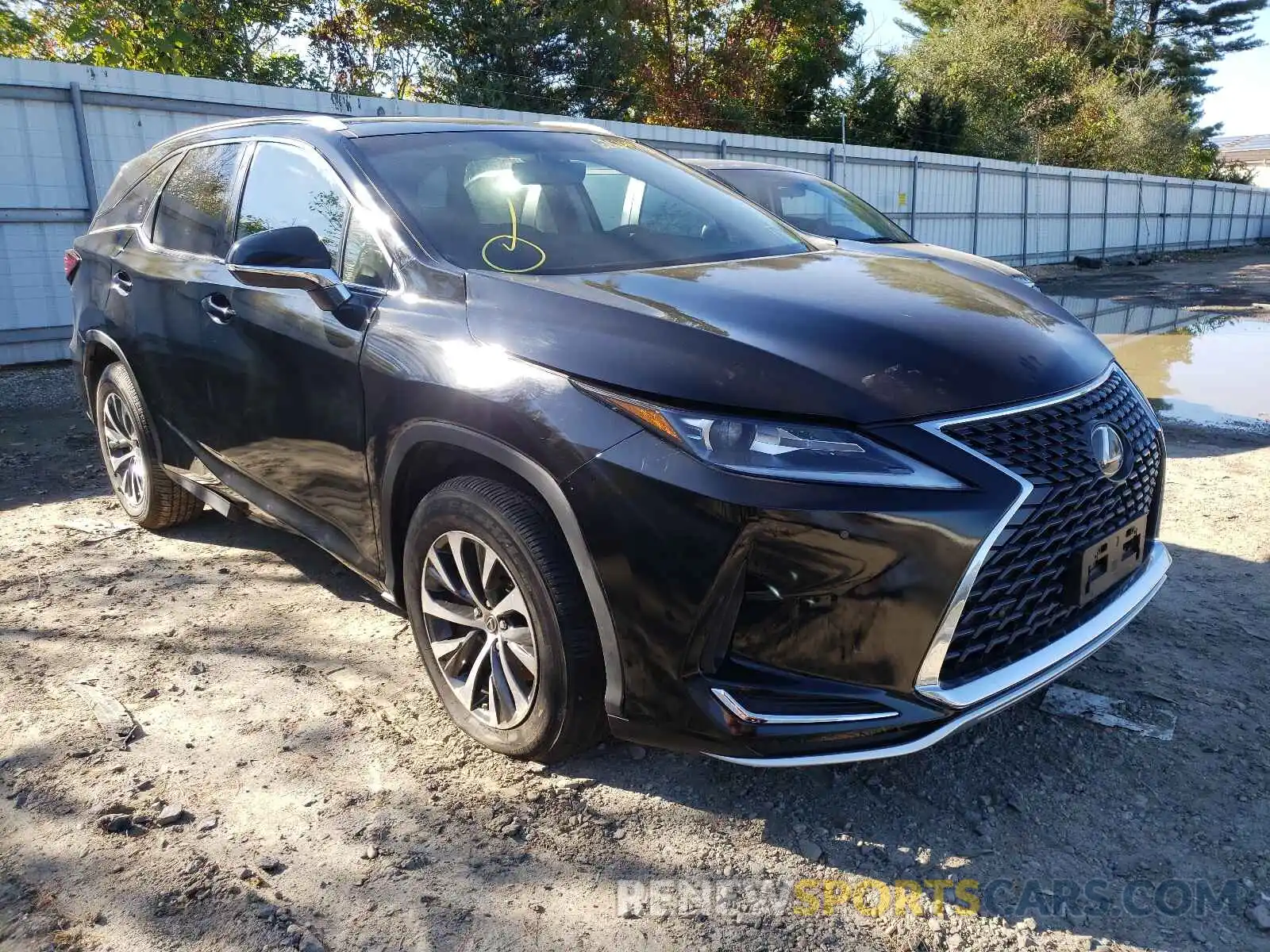 1 Photograph of a damaged car JTJHZKFA6L2023891 LEXUS RX350 2020