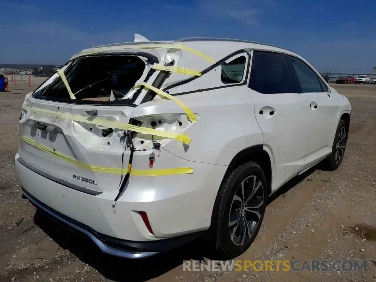 4 Фотография поврежденного автомобиля JTJHZKFA9L2026378 LEXUS RX350 2020