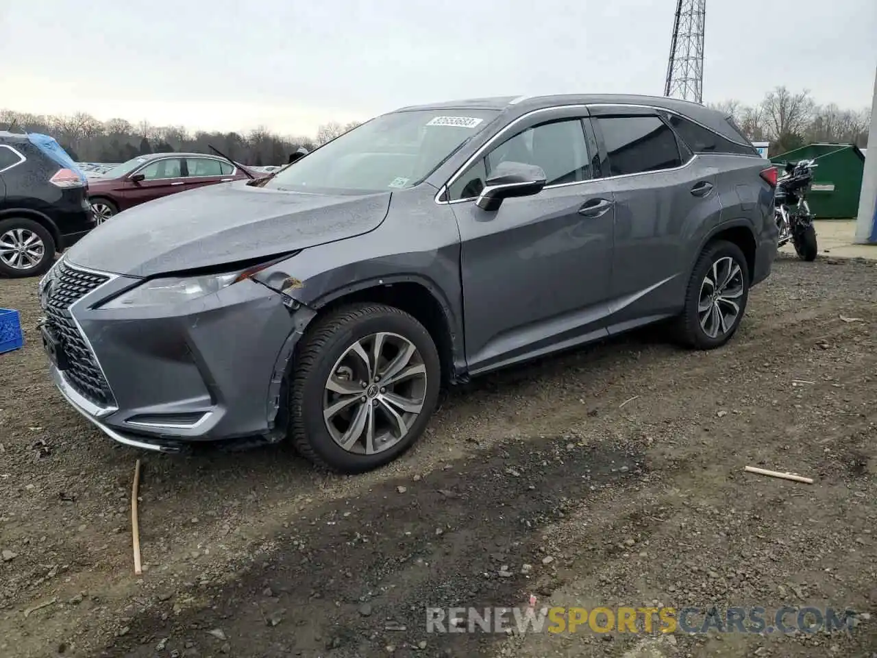 1 Photograph of a damaged car JTJHZKFAXL2025322 LEXUS RX350 2020