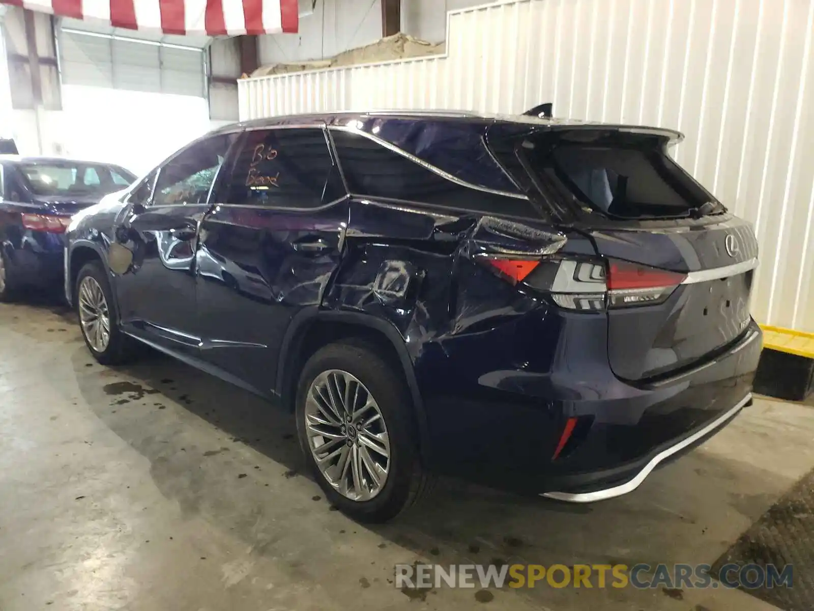 3 Фотография поврежденного автомобиля JTJJZKEA3L2018361 LEXUS RX350 2020