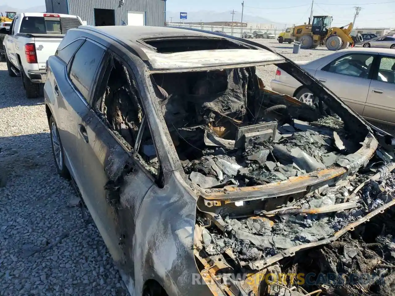 9 Photograph of a damaged car JTJJZKFA1L2026439 LEXUS RX350 2020