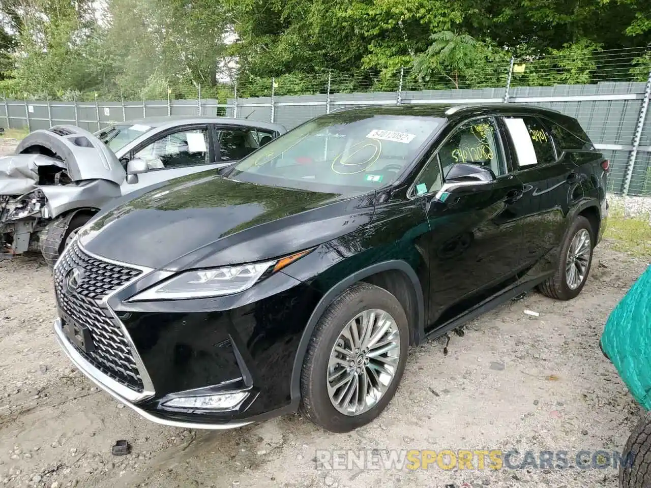 2 Photograph of a damaged car JTJJZKFA3L2022263 LEXUS RX350 2020