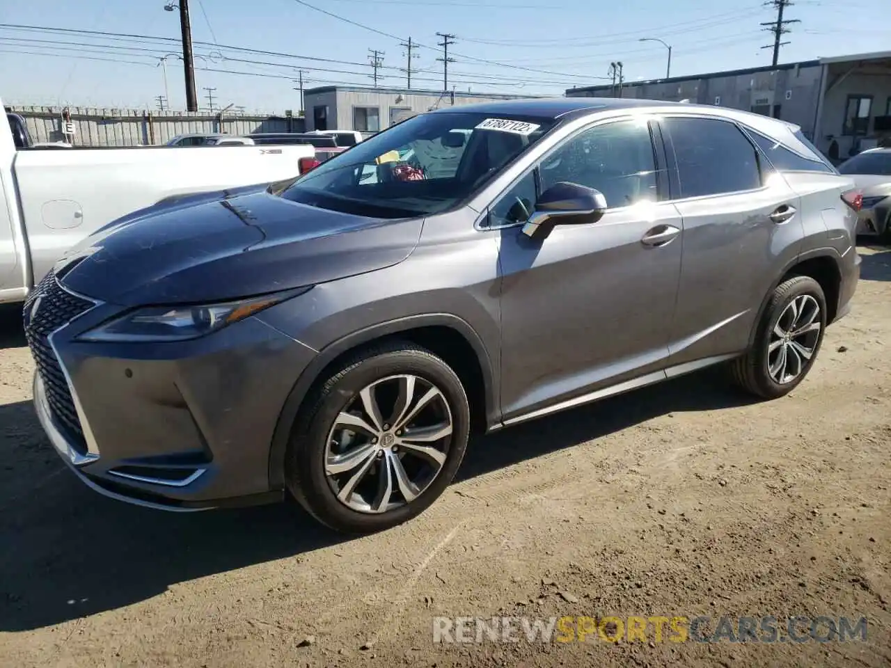 1 Photograph of a damaged car 2T2AZMAA0MC209822 LEXUS RX350 2021