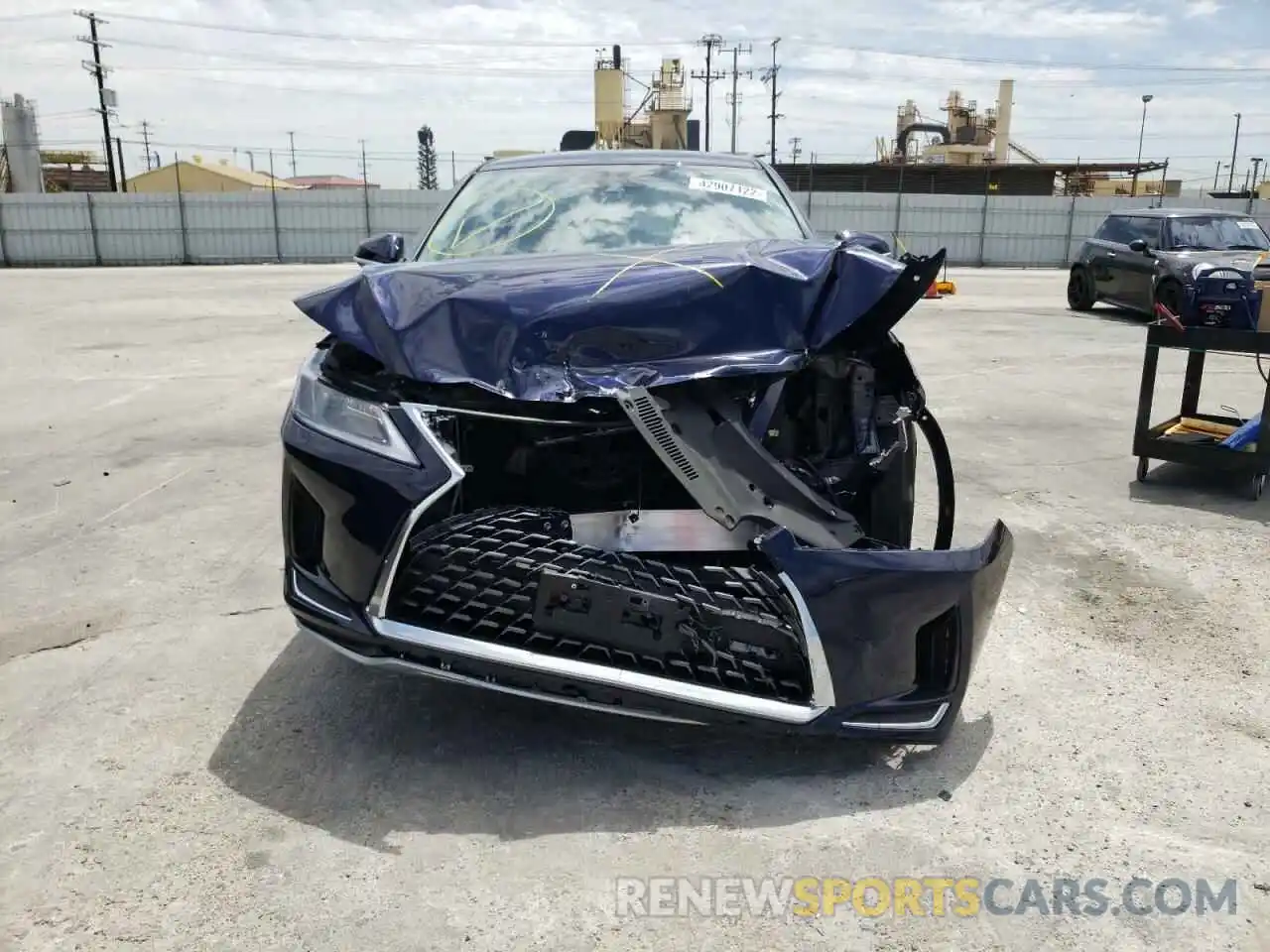 9 Photograph of a damaged car 2T2AZMAA3MC190893 LEXUS RX350 2021