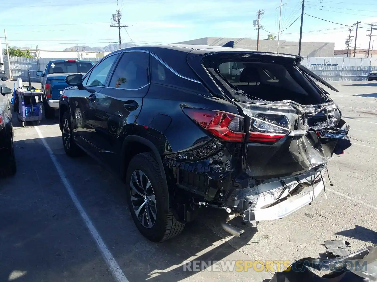 3 Photograph of a damaged car 2T2AZMAA4MC184097 LEXUS RX350 2021