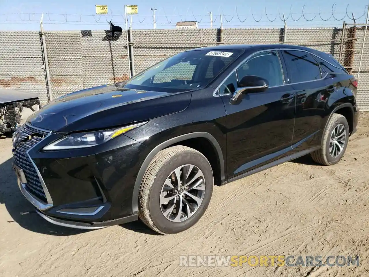 1 Photograph of a damaged car 2T2AZMAA4MC196993 LEXUS RX350 2021