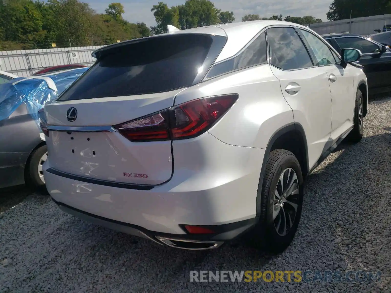 4 Photograph of a damaged car 2T2AZMAA5MC182486 LEXUS RX350 2021