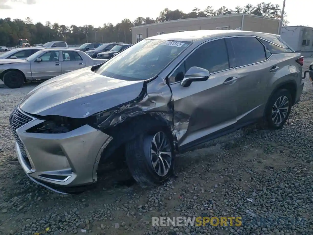 1 Photograph of a damaged car 2T2AZMAA5MC187073 LEXUS RX350 2021