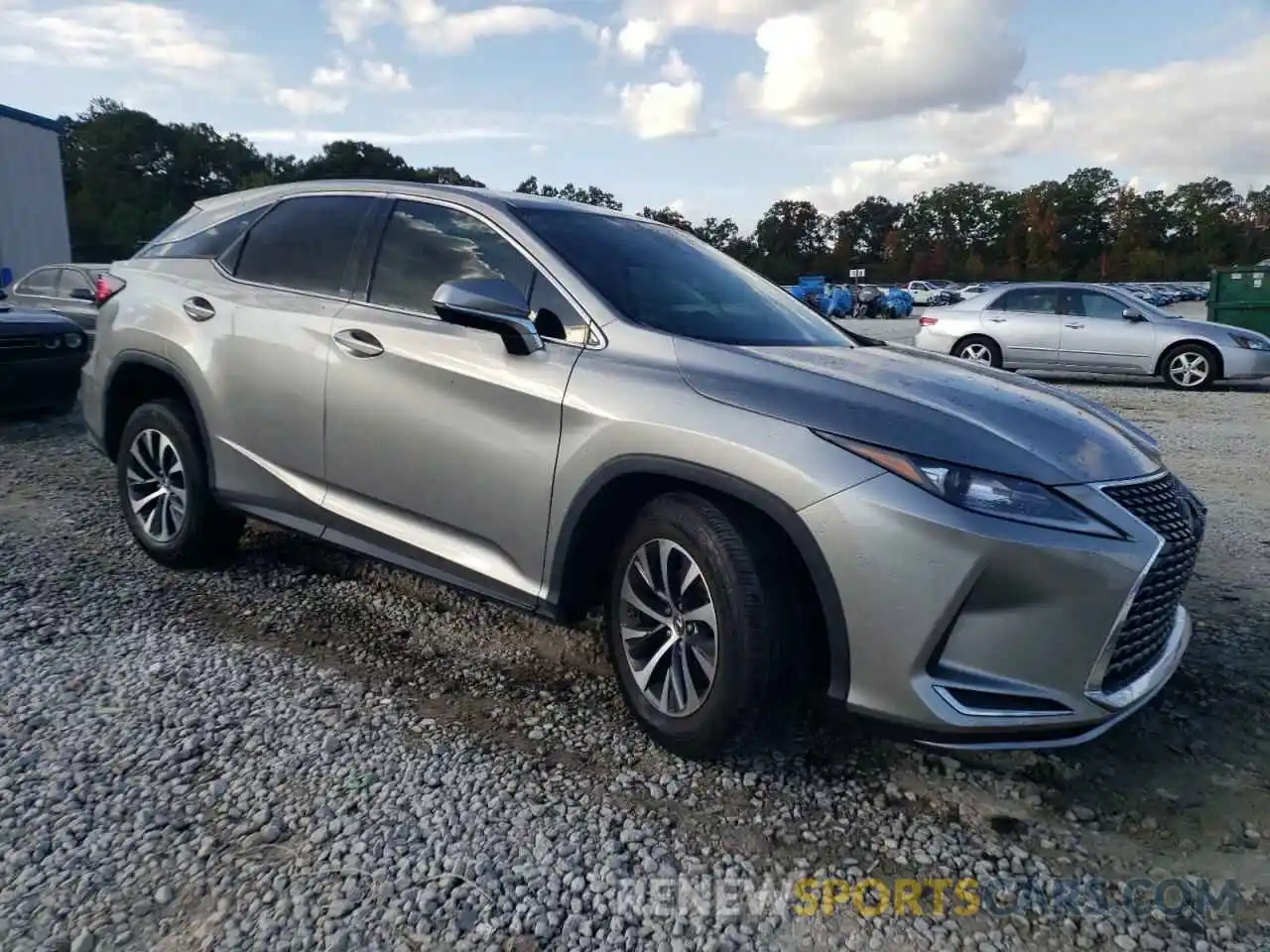 4 Photograph of a damaged car 2T2AZMAA5MC187073 LEXUS RX350 2021