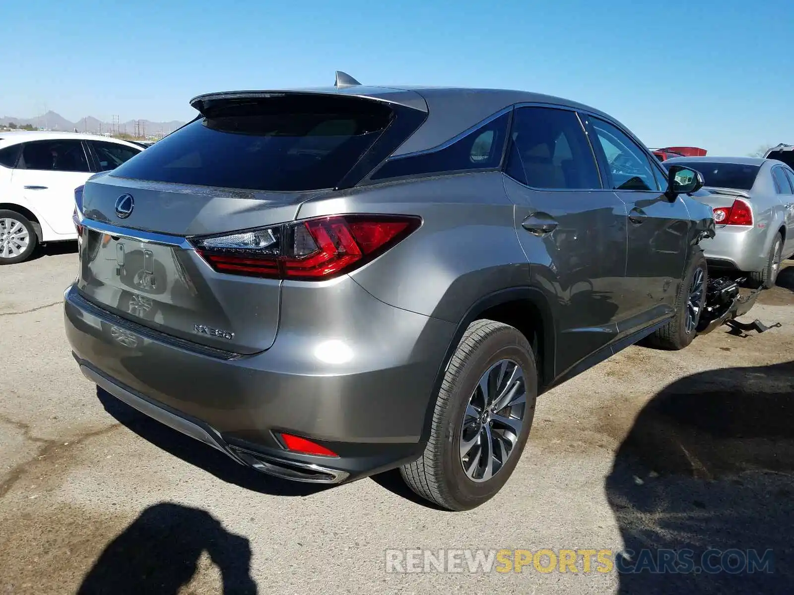 4 Photograph of a damaged car 2T2AZMAA5MC189065 LEXUS RX350 2021