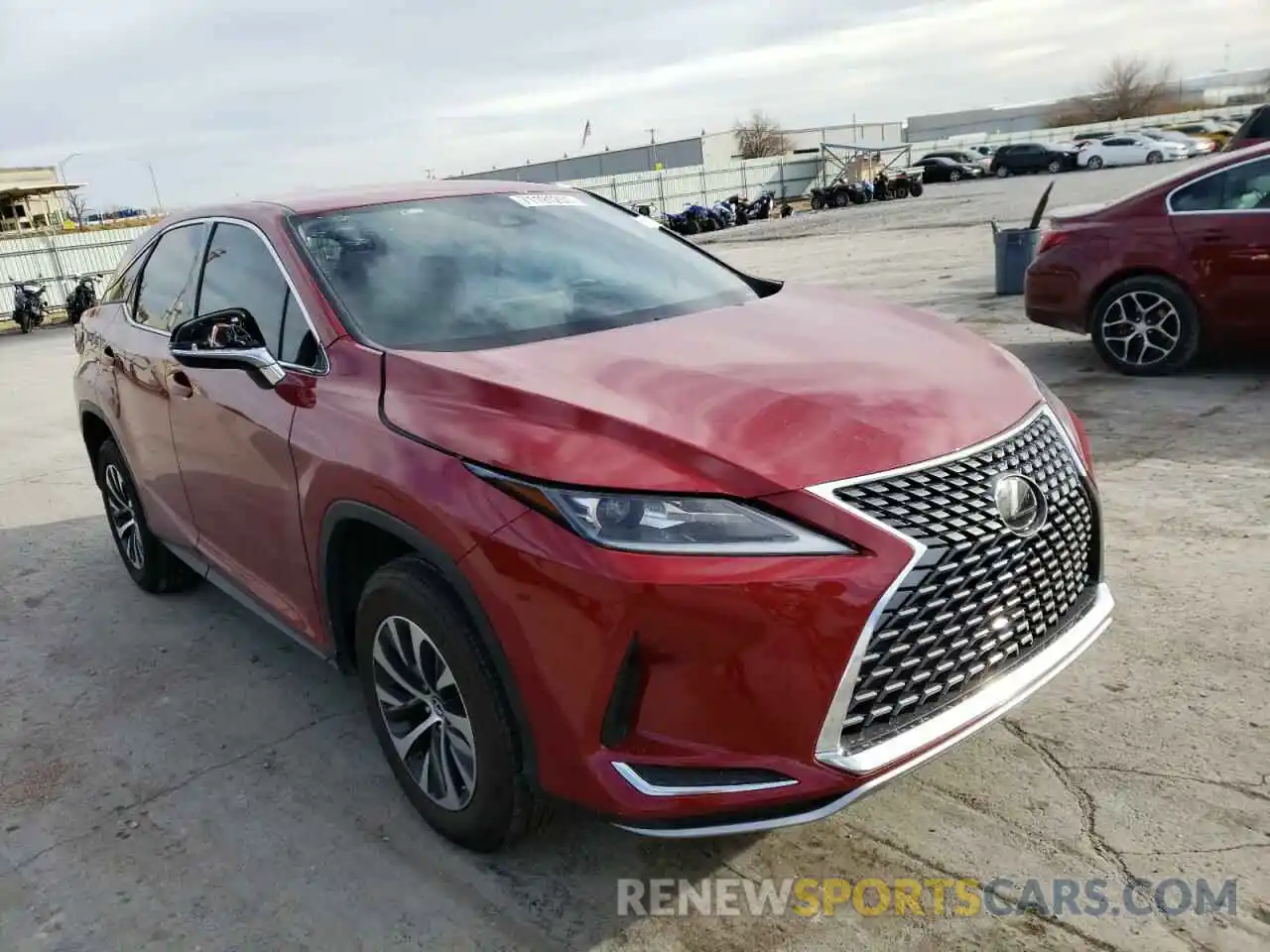 1 Photograph of a damaged car 2T2AZMAA5MC207029 LEXUS RX350 2021