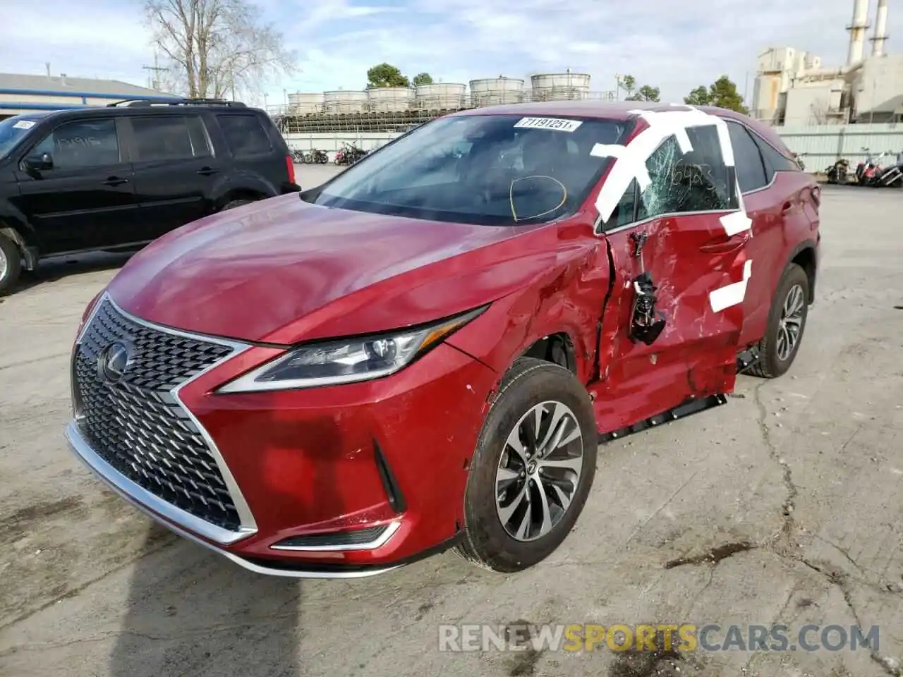 2 Photograph of a damaged car 2T2AZMAA5MC207029 LEXUS RX350 2021