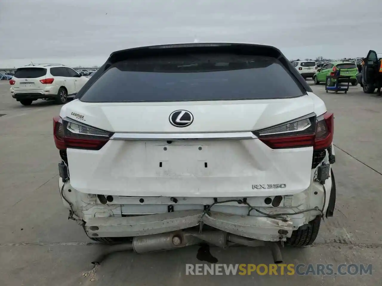 6 Фотография поврежденного автомобиля 2T2AZMAA6MC183288 LEXUS RX350 2021