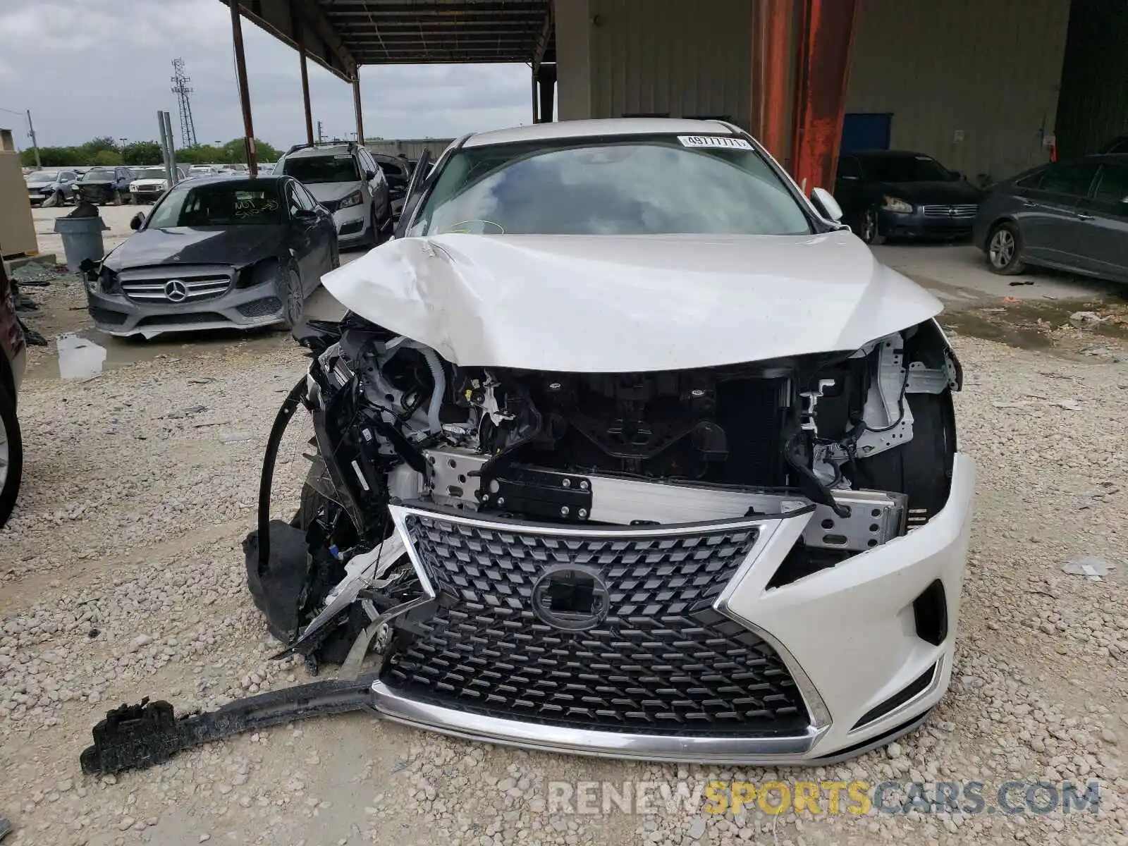 9 Photograph of a damaged car 2T2AZMAA6MC206908 LEXUS RX350 2021