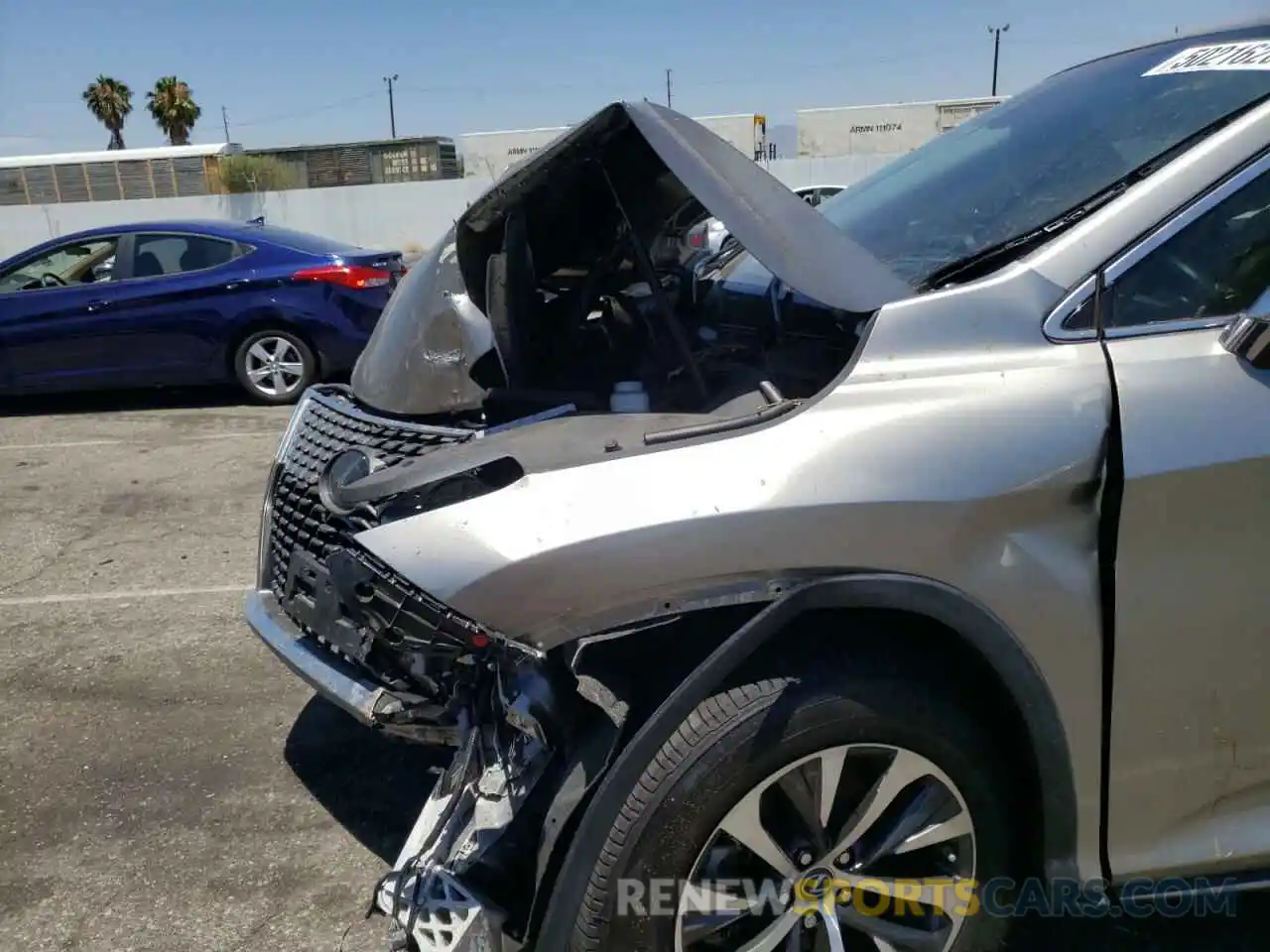 9 Photograph of a damaged car 2T2AZMAA7MC205900 LEXUS RX350 2021