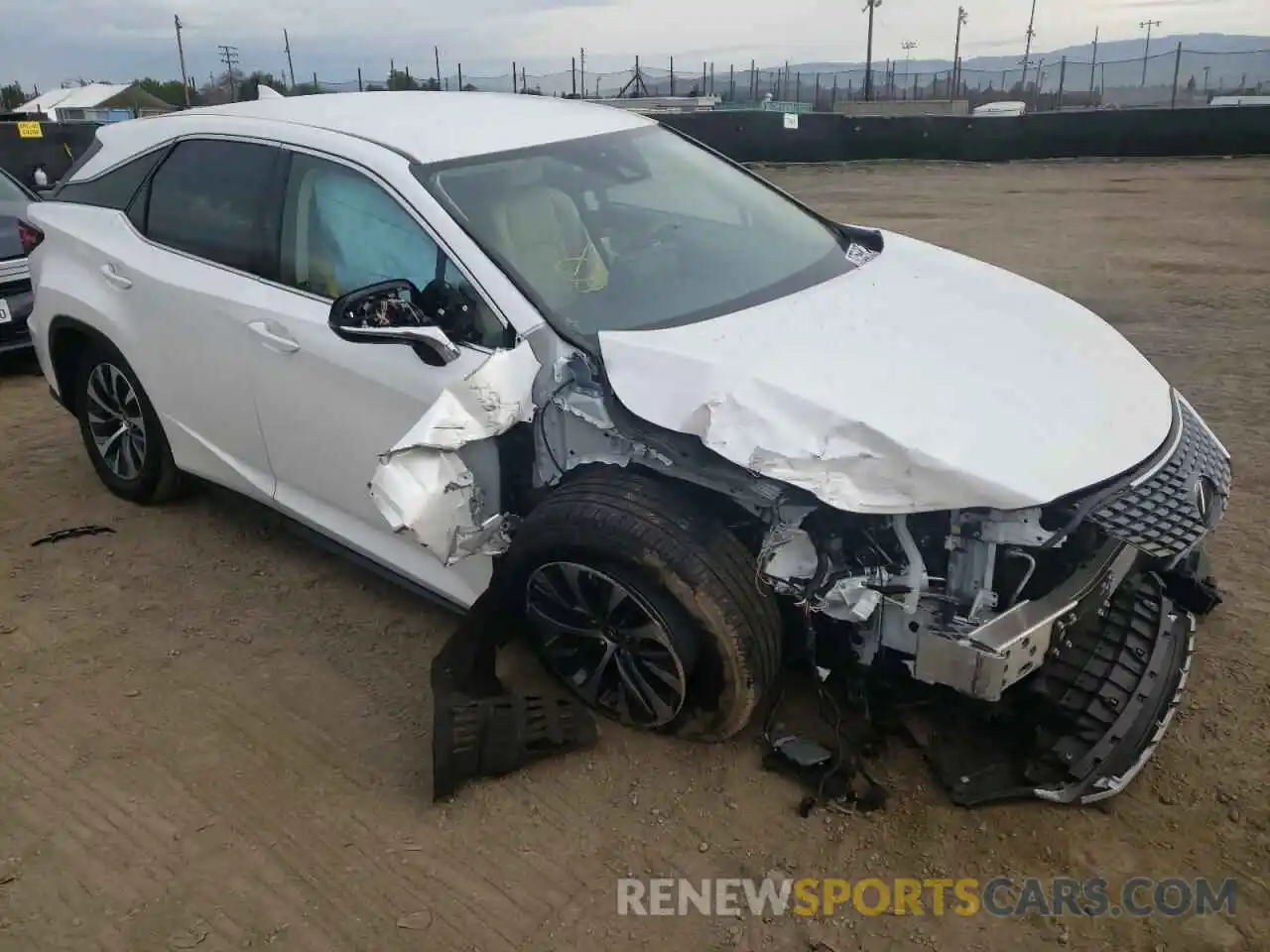 1 Photograph of a damaged car 2T2AZMDA1MC279857 LEXUS RX350 2021