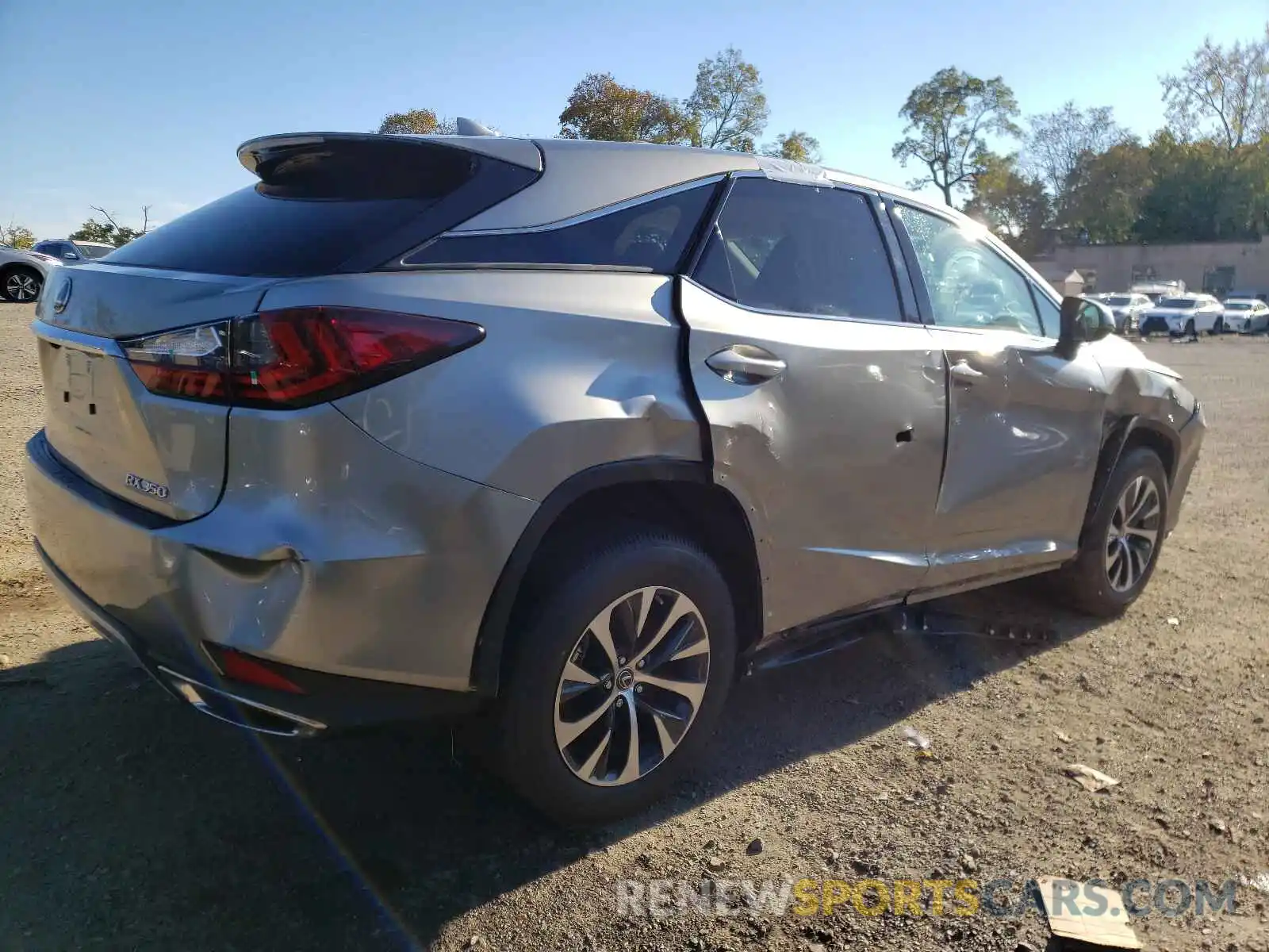 4 Photograph of a damaged car 2T2AZMDA1MC307303 LEXUS RX350 2021