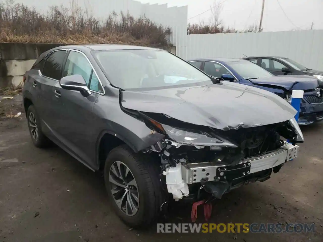 1 Photograph of a damaged car 2T2AZMDA3MC266365 LEXUS RX350 2021