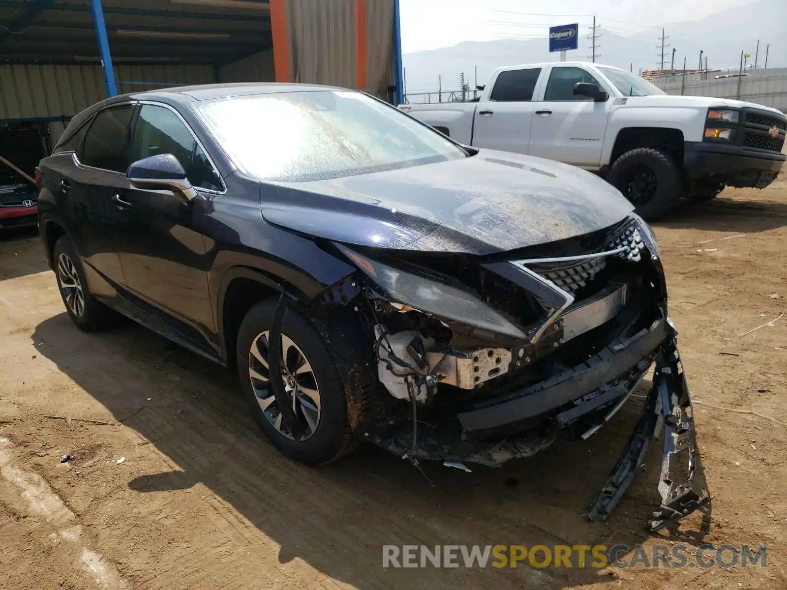 1 Photograph of a damaged car 2T2AZMDA6MC284875 LEXUS RX350 2021