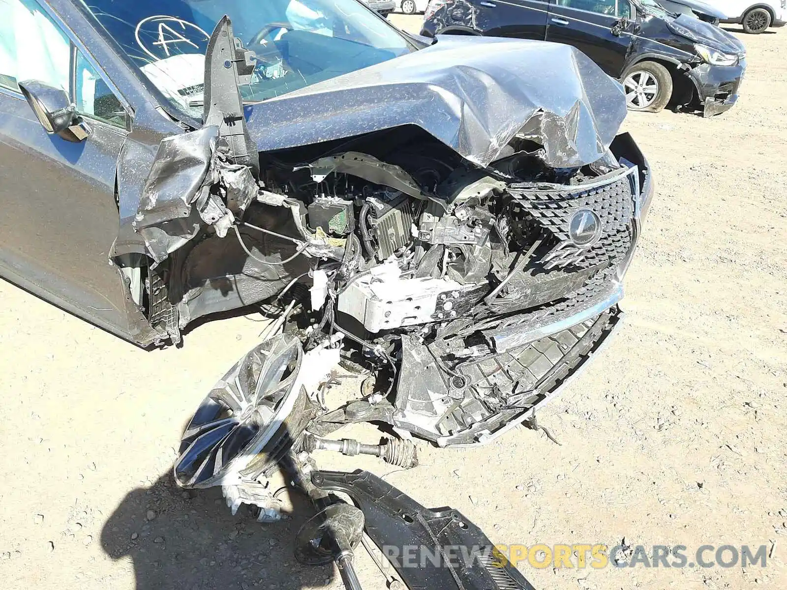 9 Фотография поврежденного автомобиля 2T2HZMAA0MC190493 LEXUS RX350 2021