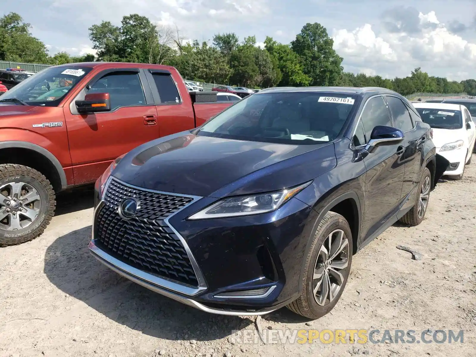 2 Photograph of a damaged car 2T2HZMAA0MC209852 LEXUS RX350 2021