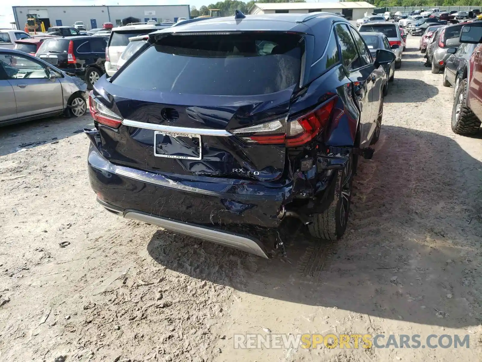 9 Фотография поврежденного автомобиля 2T2HZMAA0MC209852 LEXUS RX350 2021