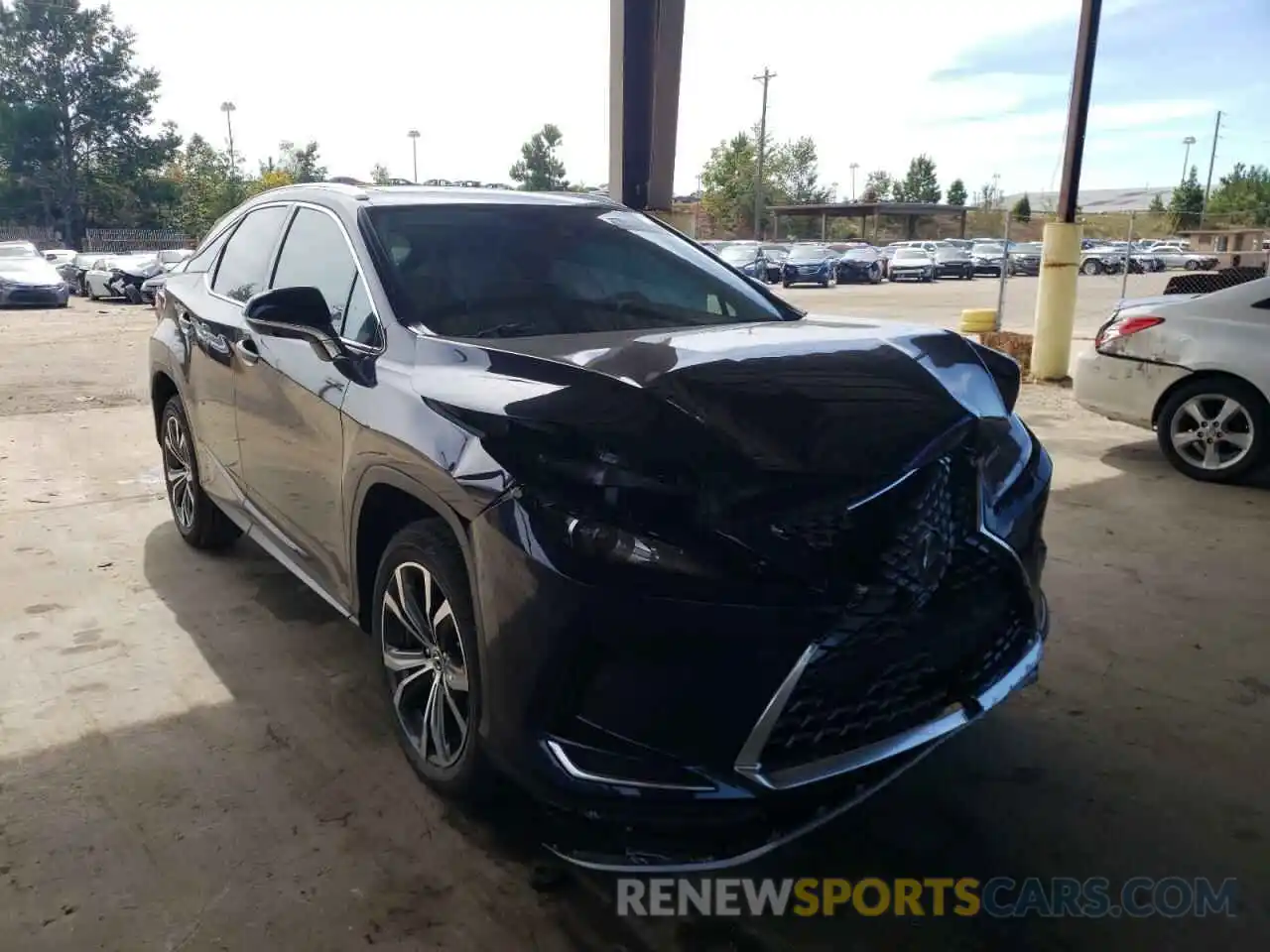 1 Photograph of a damaged car 2T2HZMAA0MC211438 LEXUS RX350 2021