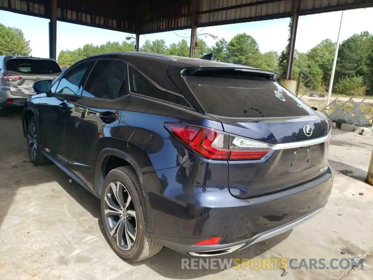 3 Photograph of a damaged car 2T2HZMAA0MC211438 LEXUS RX350 2021