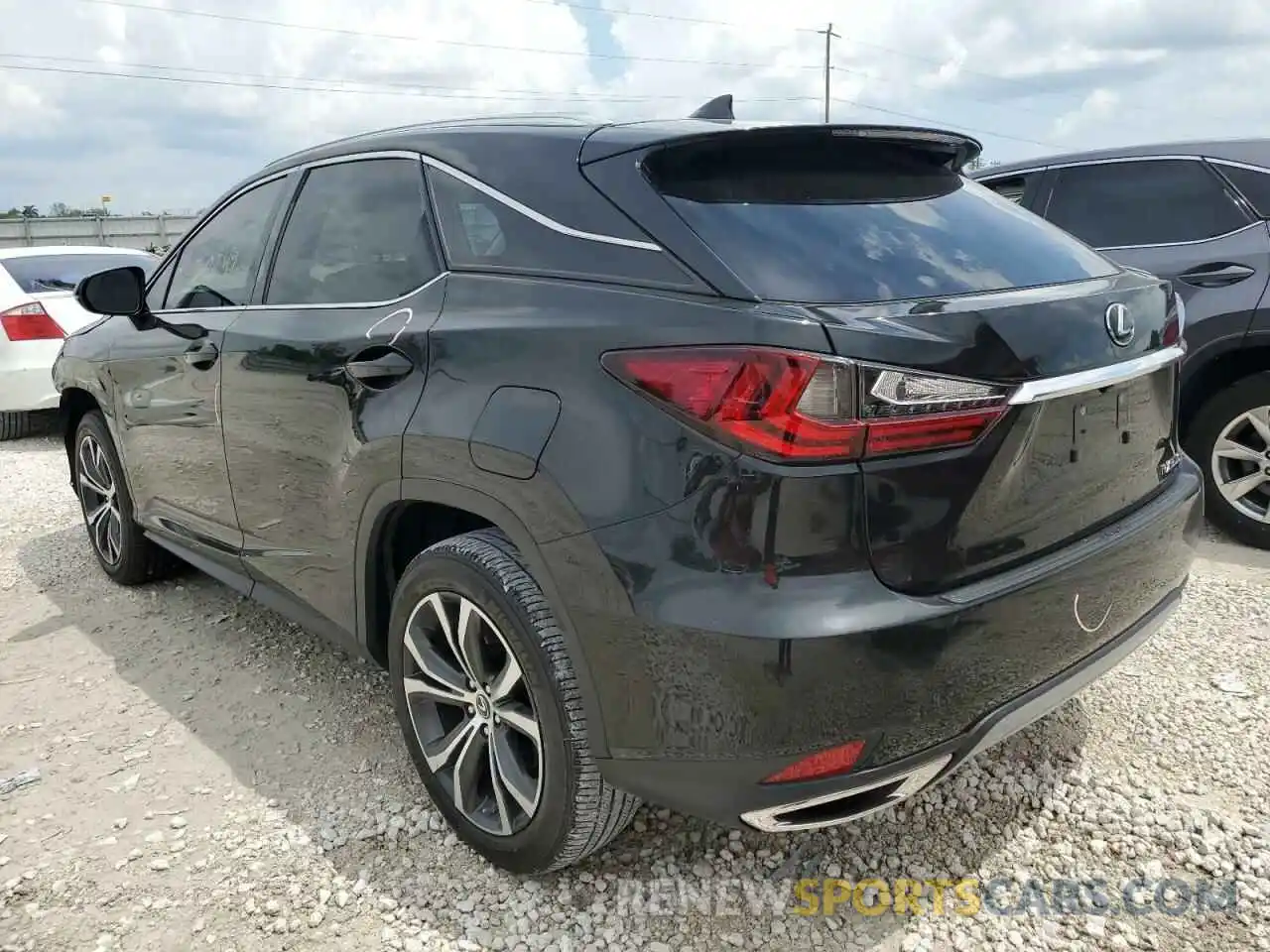 3 Photograph of a damaged car 2T2HZMAA1MC182502 LEXUS RX350 2021