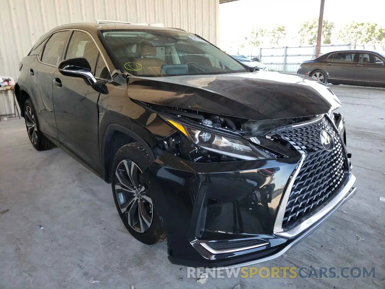 1 Photograph of a damaged car 2T2HZMAA1MC186288 LEXUS RX350 2021