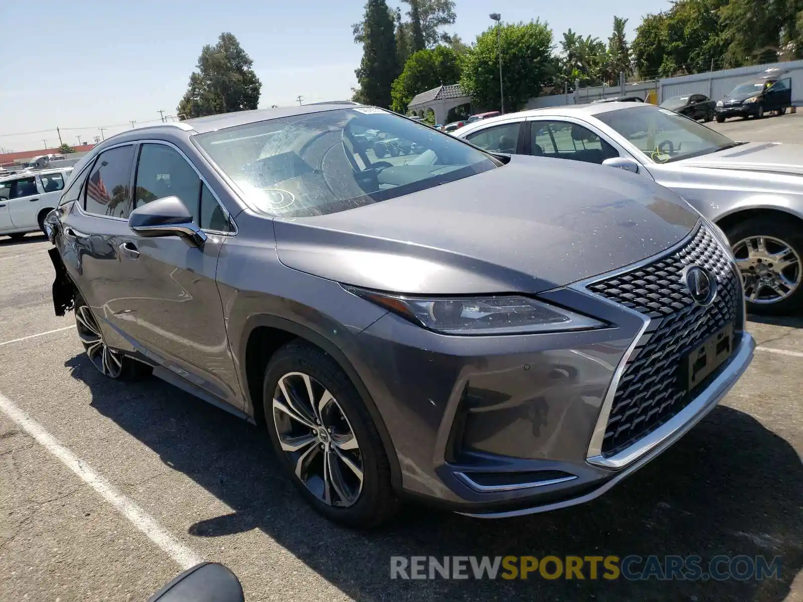 1 Photograph of a damaged car 2T2HZMAA1MC200187 LEXUS RX350 2021