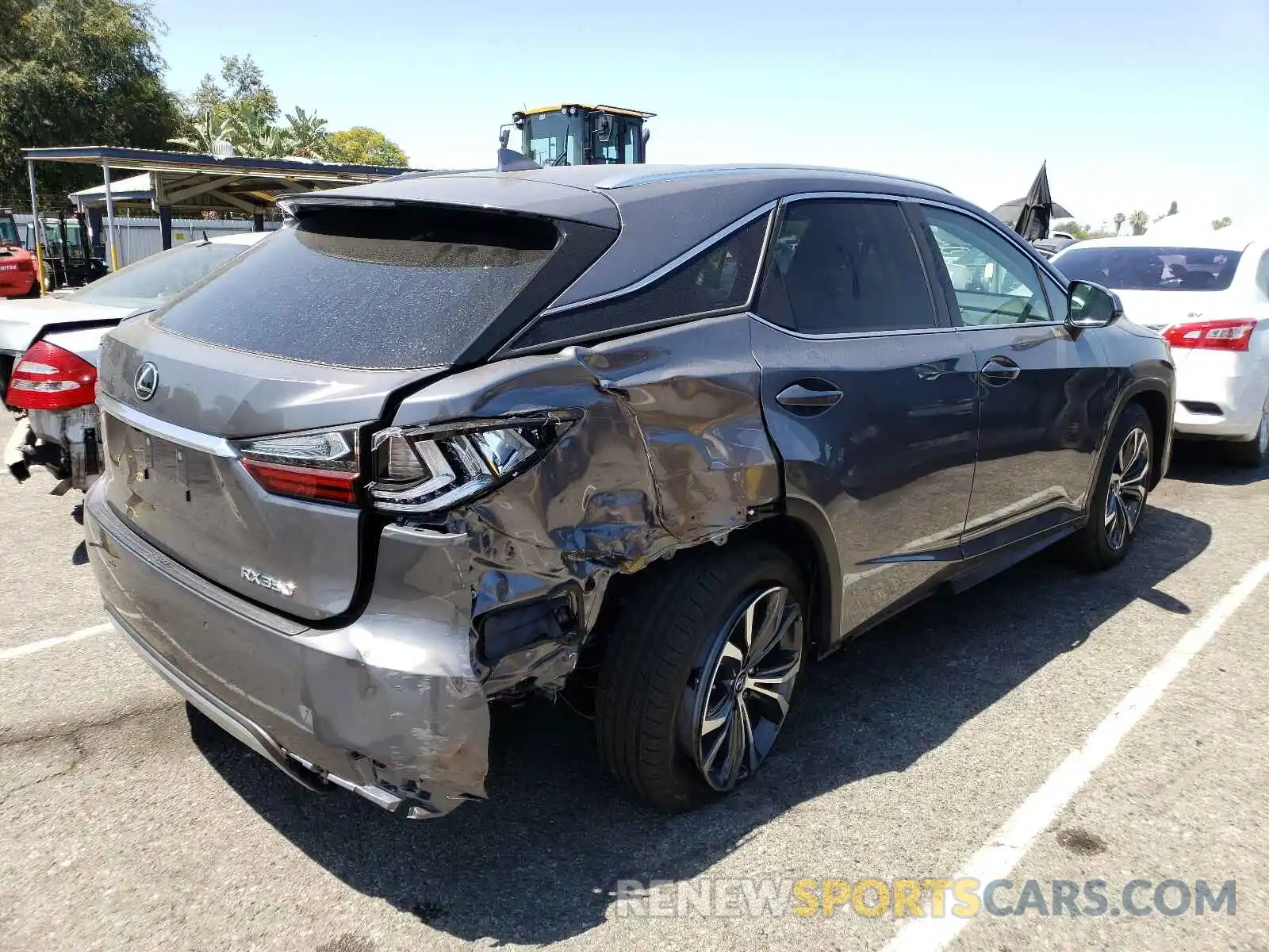 4 Photograph of a damaged car 2T2HZMAA1MC200187 LEXUS RX350 2021