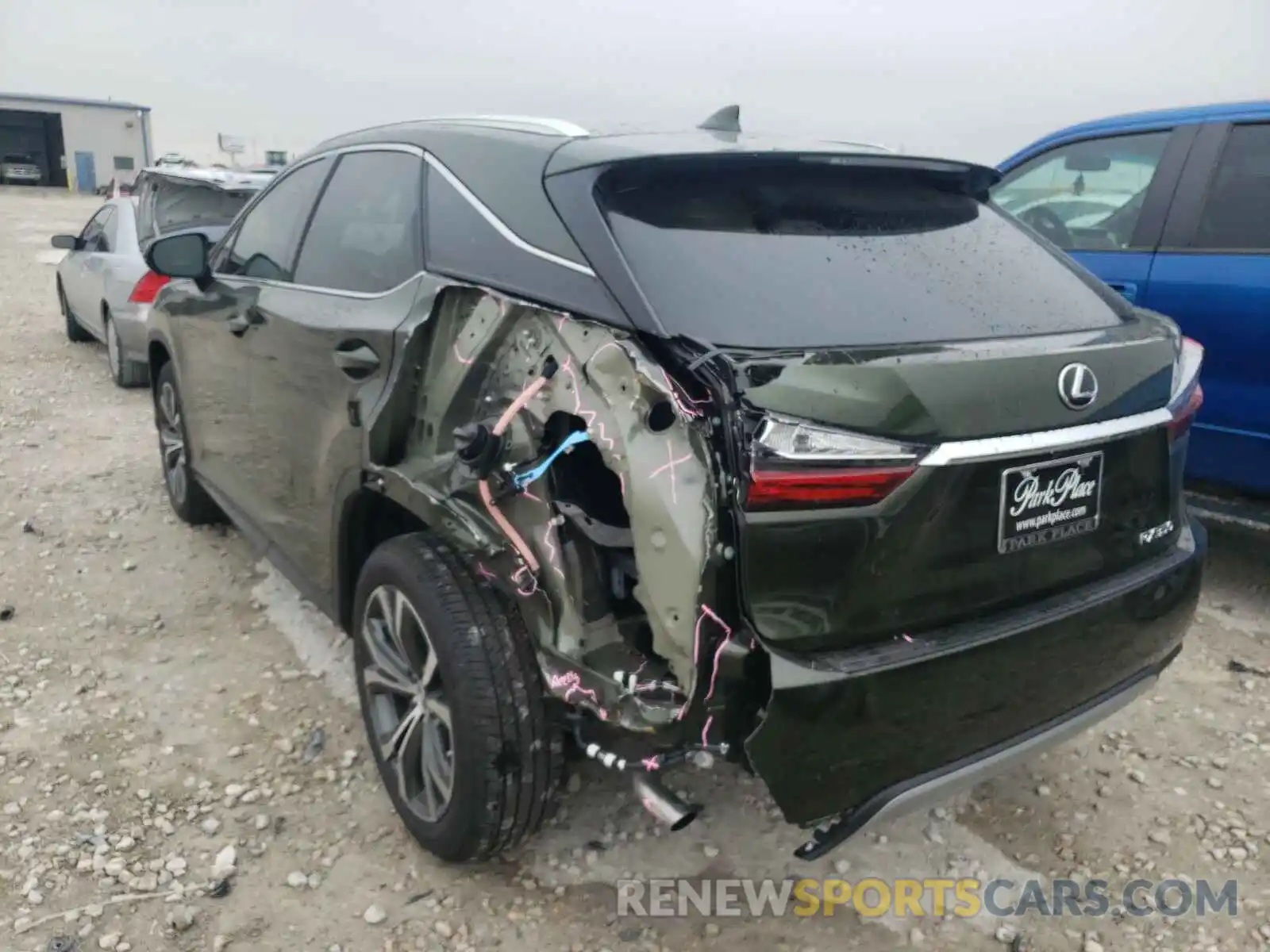 3 Фотография поврежденного автомобиля 2T2HZMAA2MC184999 LEXUS RX350 2021