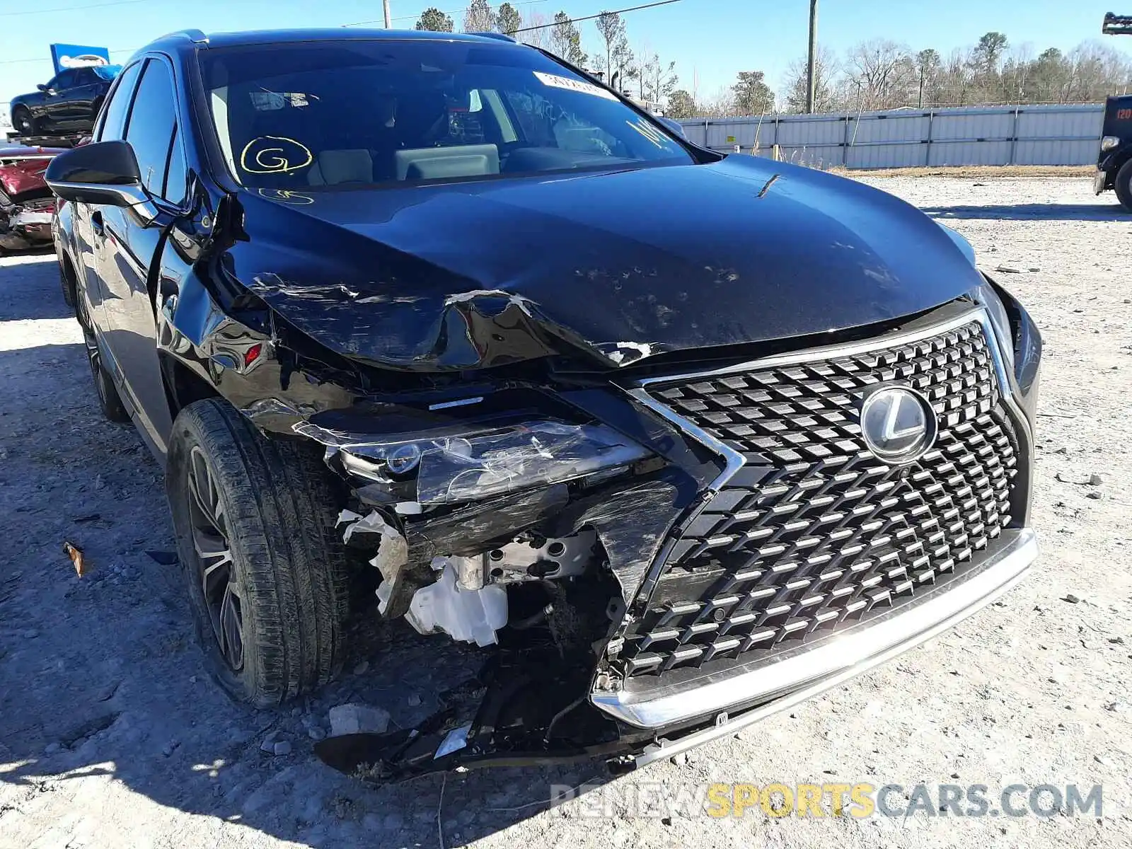 1 Photograph of a damaged car 2T2HZMAA2MC192472 LEXUS RX350 2021